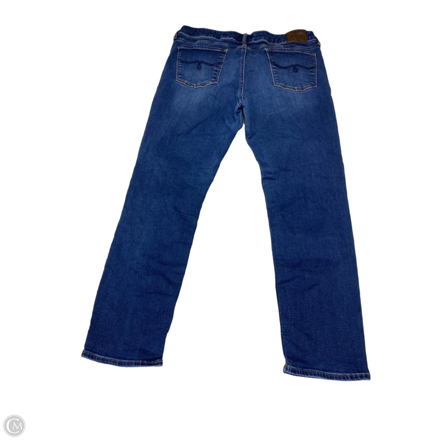 Jeans Boyfriend By Lucky Brand In Blue Denim, Size: 16