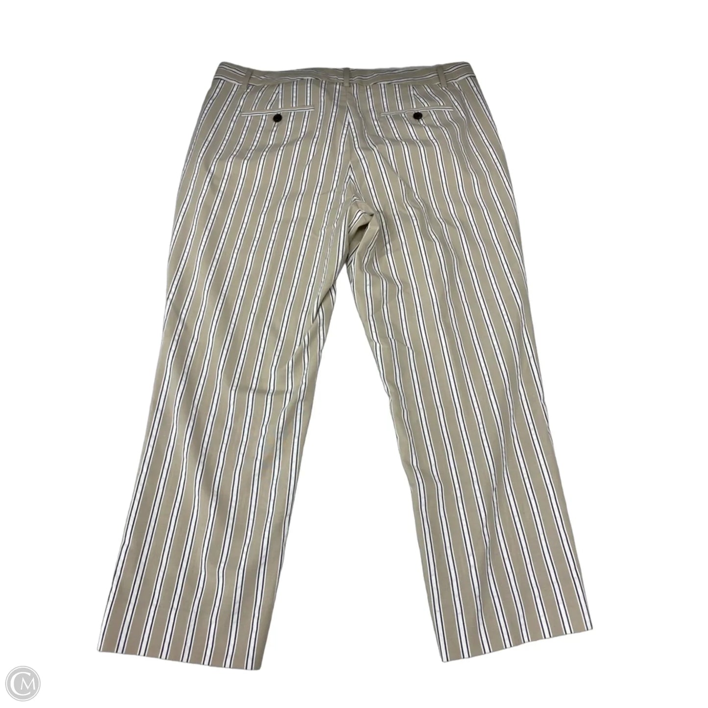 Pants Dress By Banana Republic In Striped Pattern, Size: 14