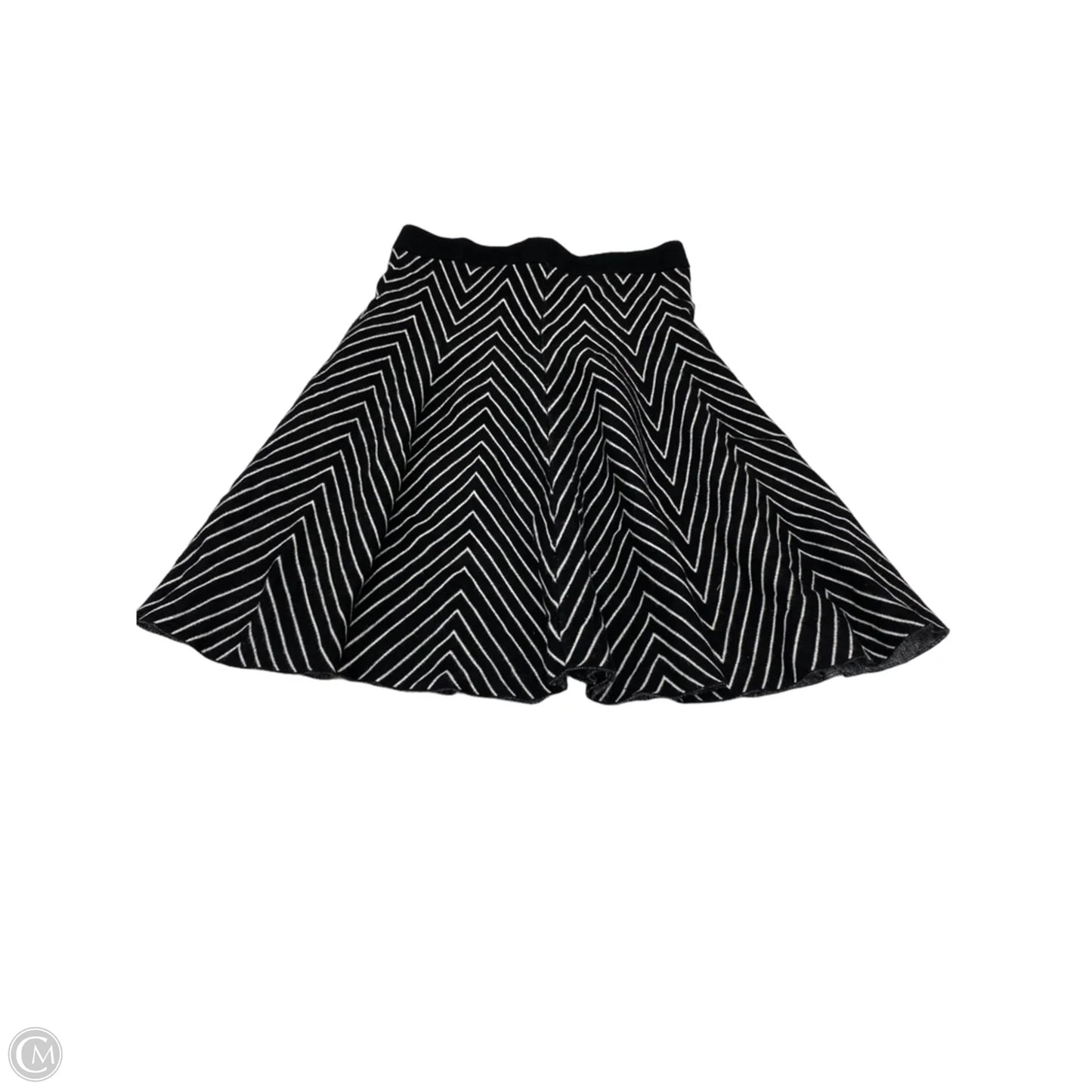 Skirt Midi By Grace Elements In Black & White, Size: S