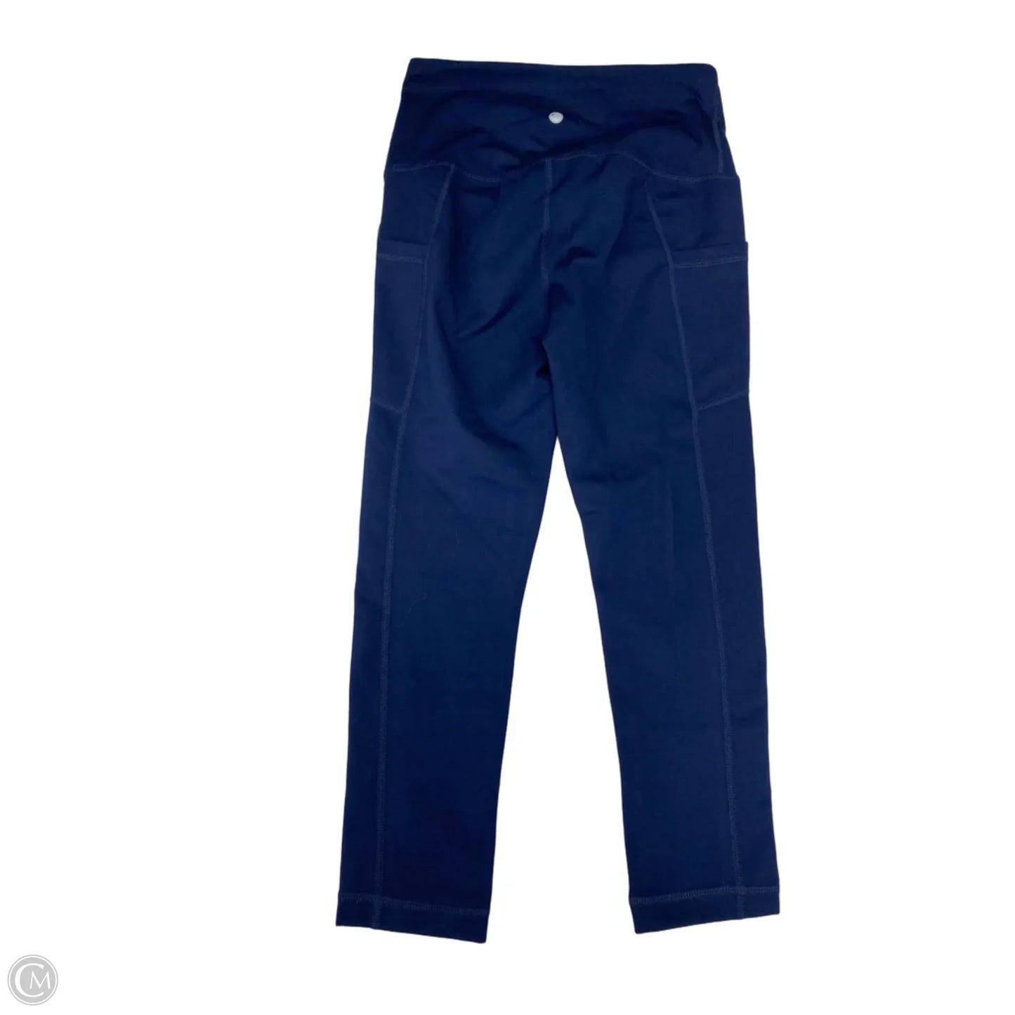 Athletic Leggings Capris By Yogalicious In Navy, Size: Xs