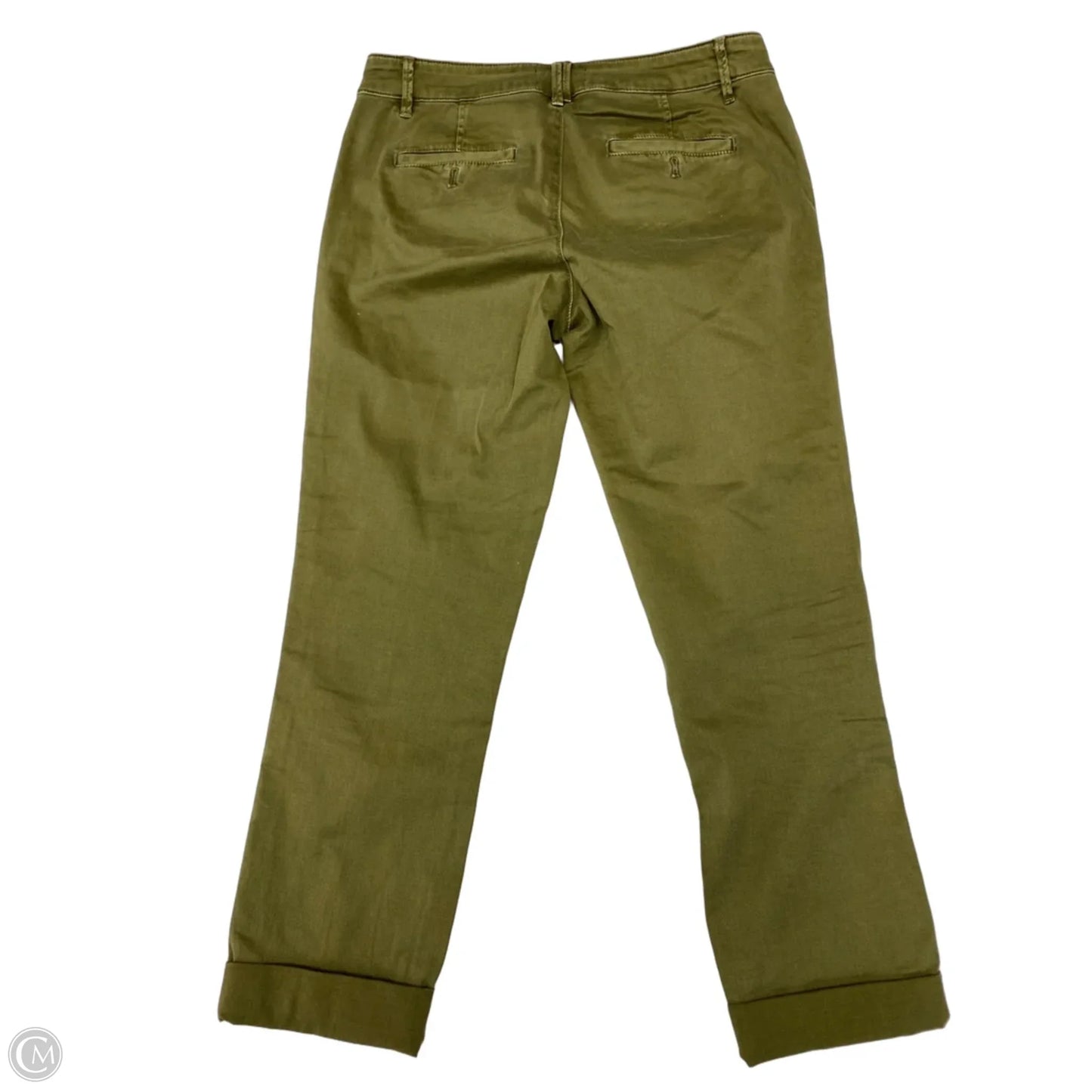 Pants Cropped By Clothes Mentor In Green, Size: S