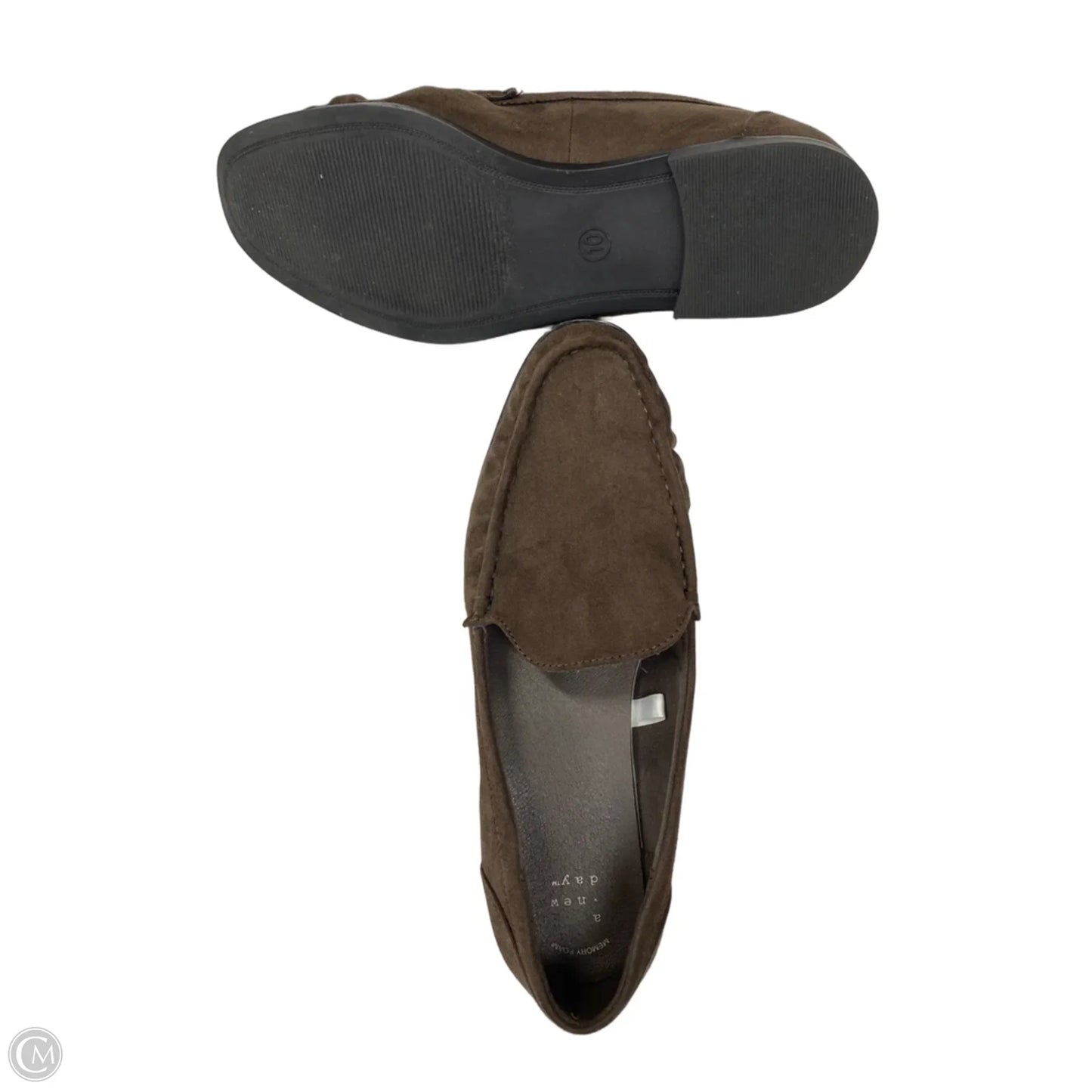 Shoes Flats By A New Day In Brown, Size: 10