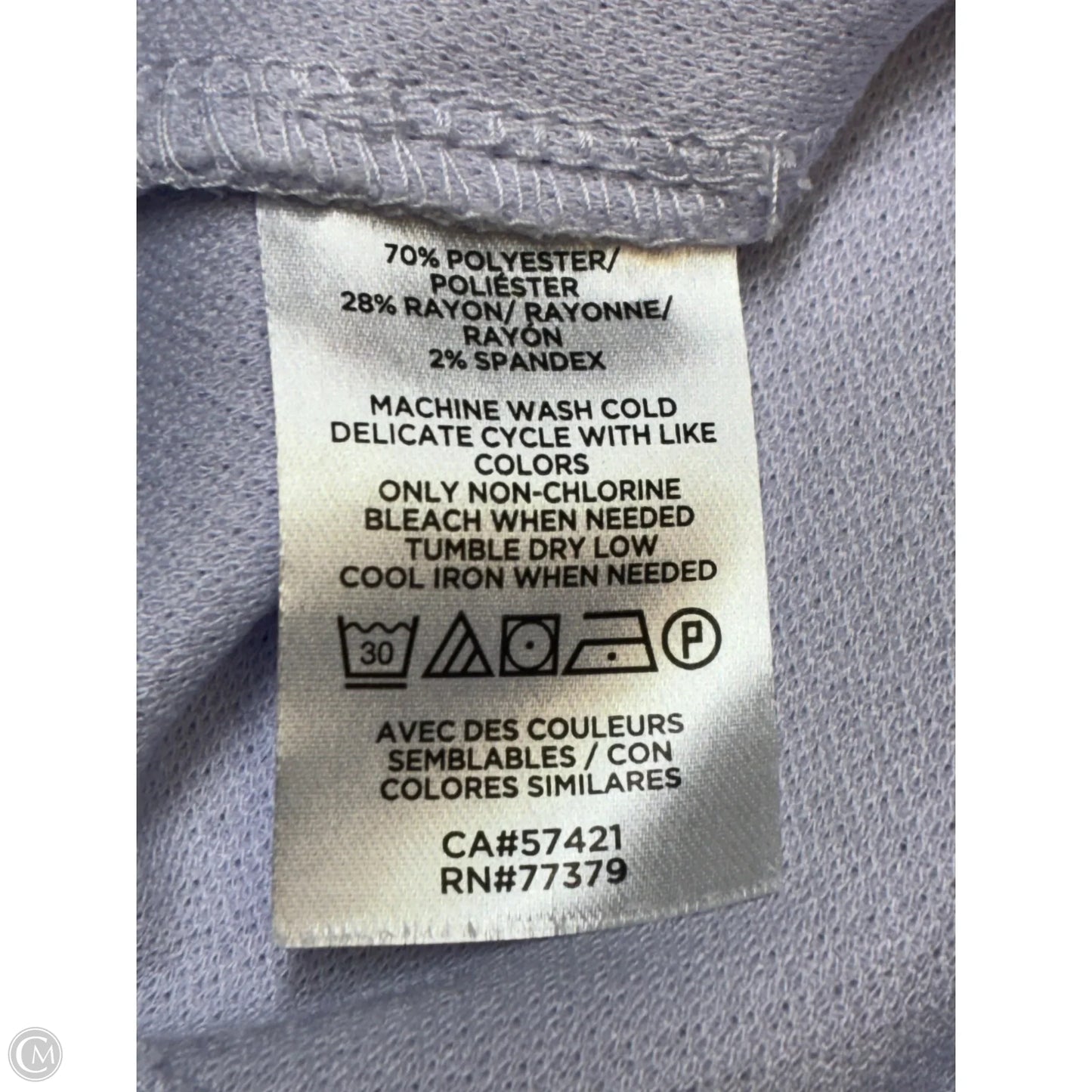 Top Sleeveless By Ann Taylor In Purple, Size: S