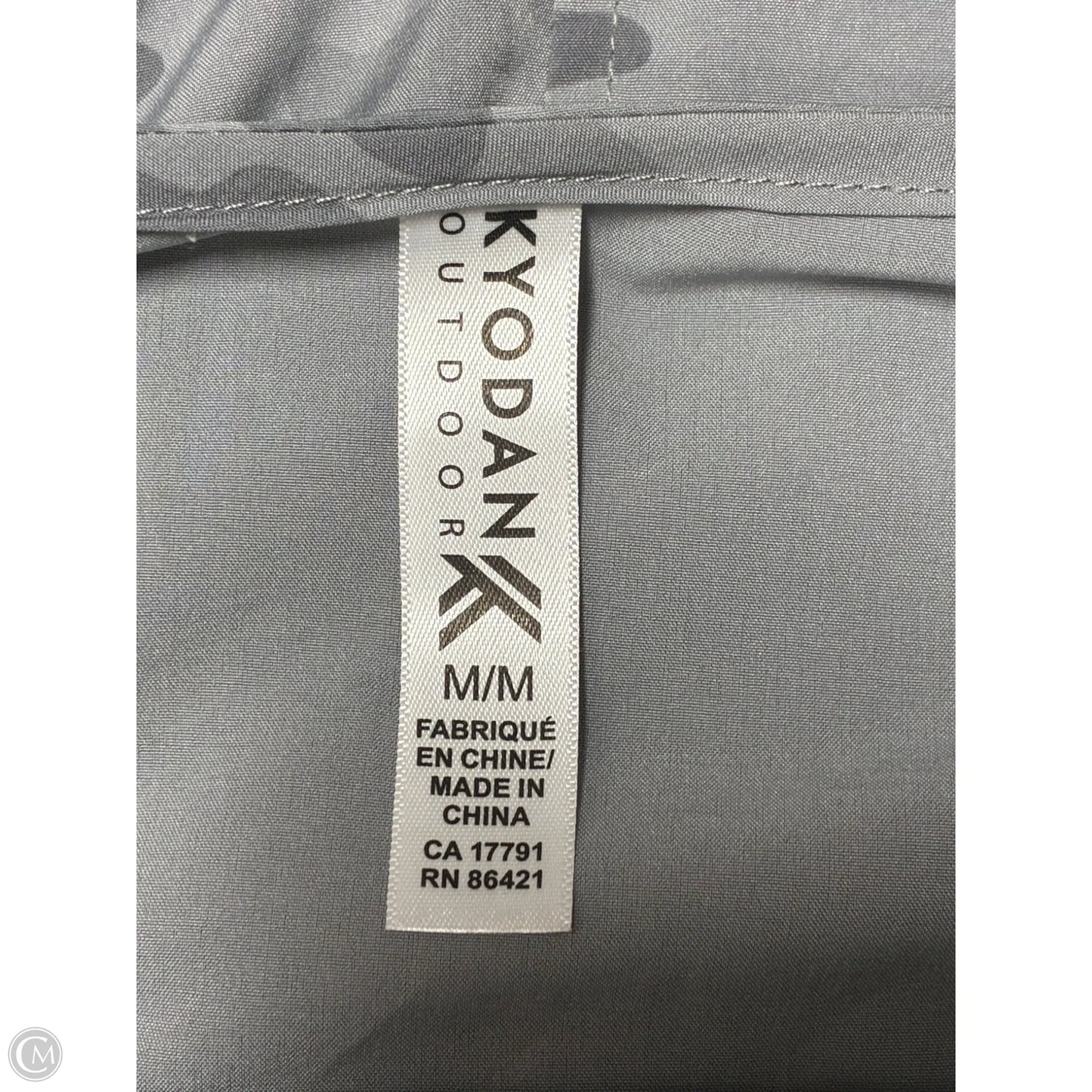 Dress Casual Short By Kyodan In Grey, Size: M