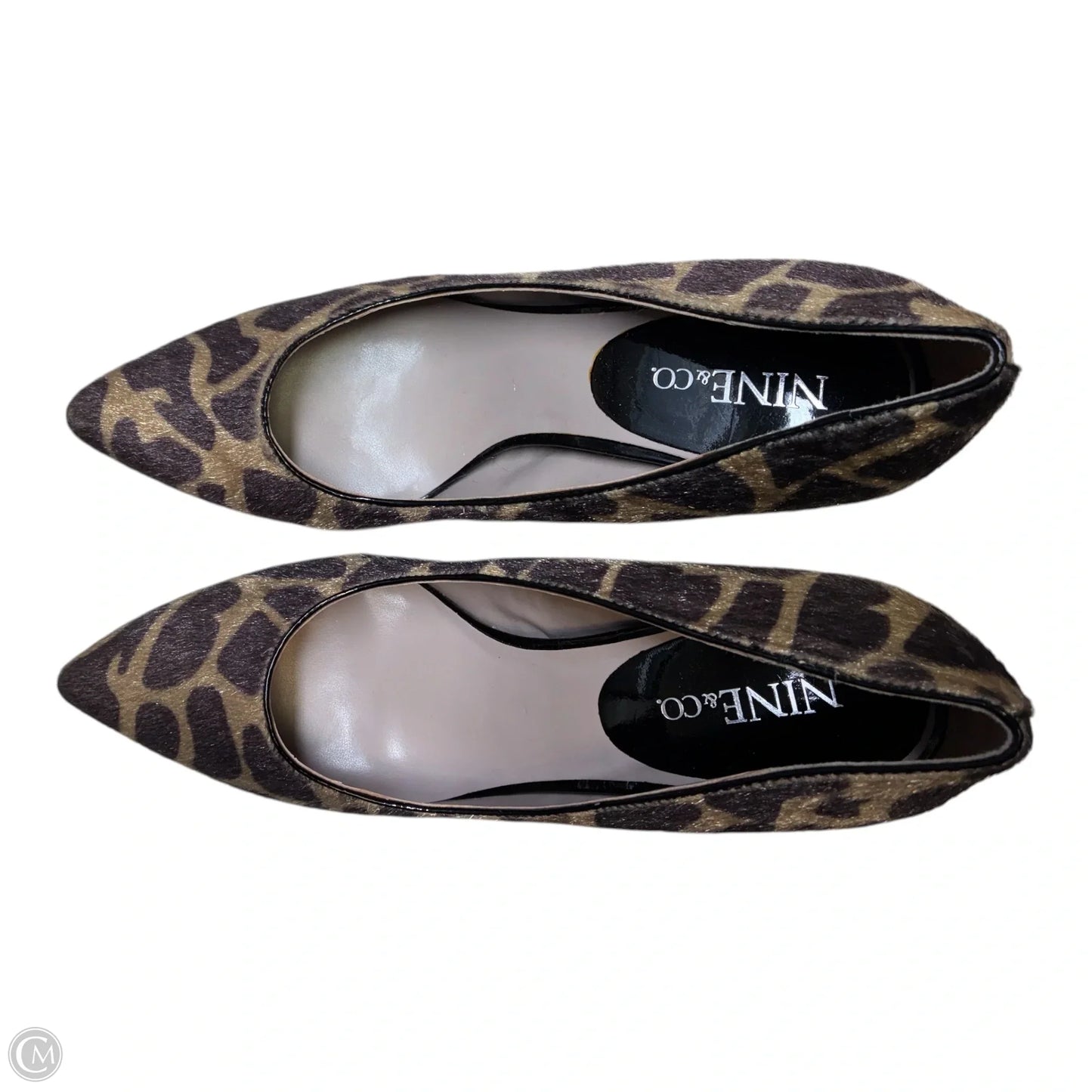 Shoes Heels Stiletto By Nine And Company In Animal Print, Size: 7