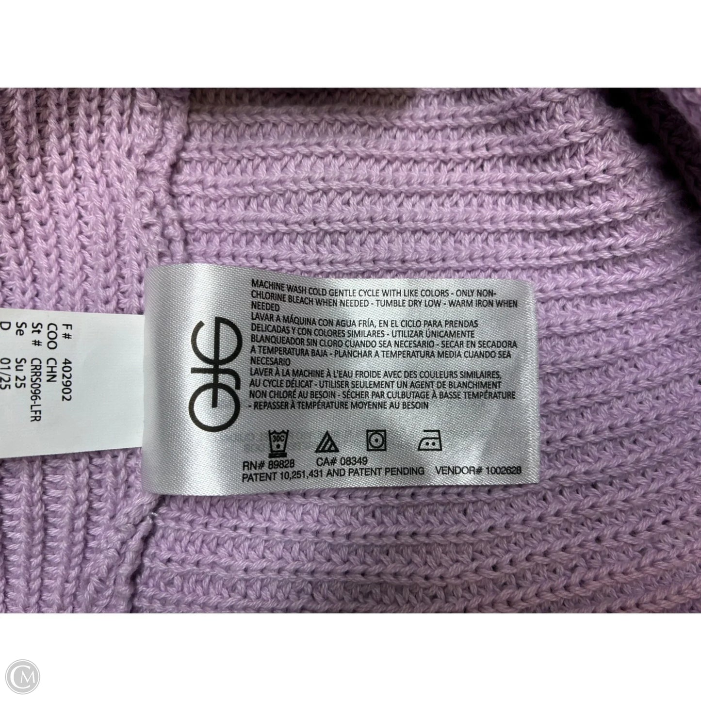Top Sleeveless By Robert Rodriguez In Purple, Size: S