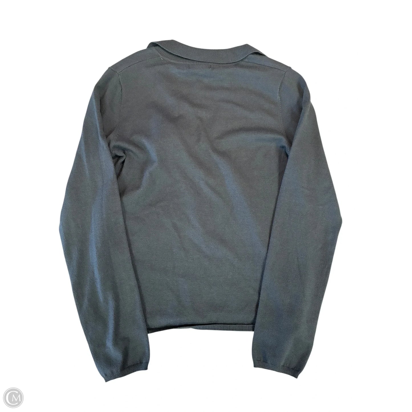 Top Long Sleeve By Max Studio In Grey, Size: S