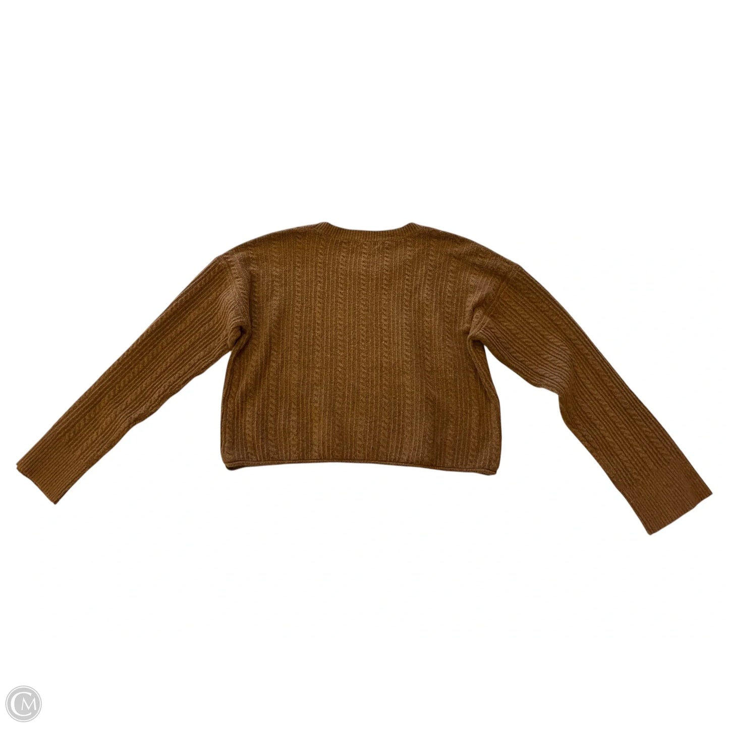Sweater By Steve Madden In Brown, Size: L