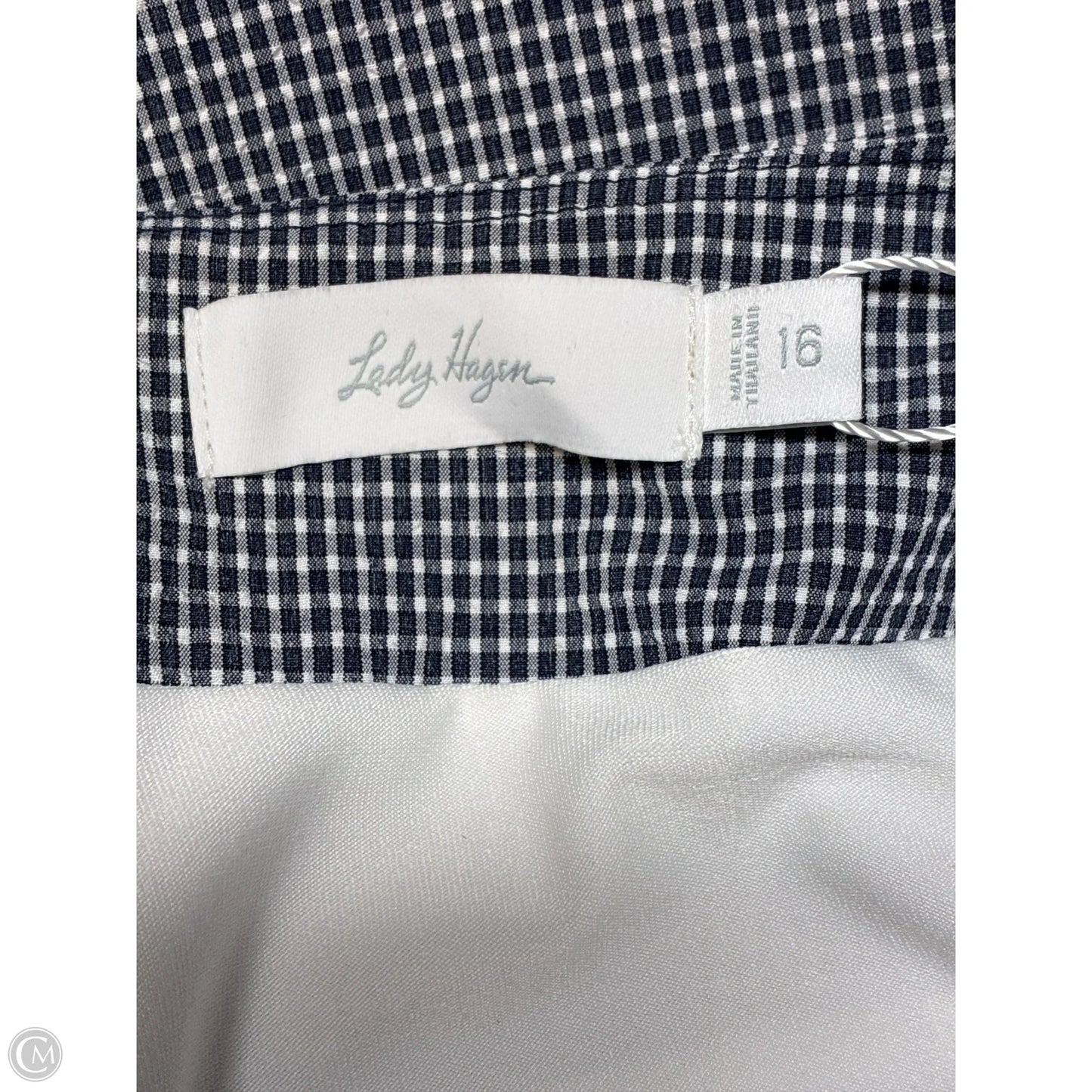 Skort By Lady Hagen In Navy, Size: 16