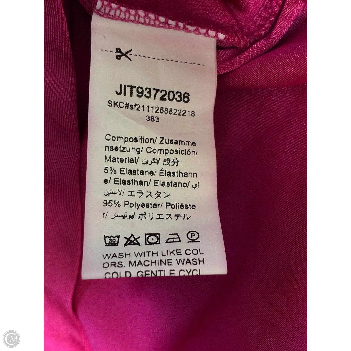 Dress Casual Midi By Shein In Pink, Size: 4x