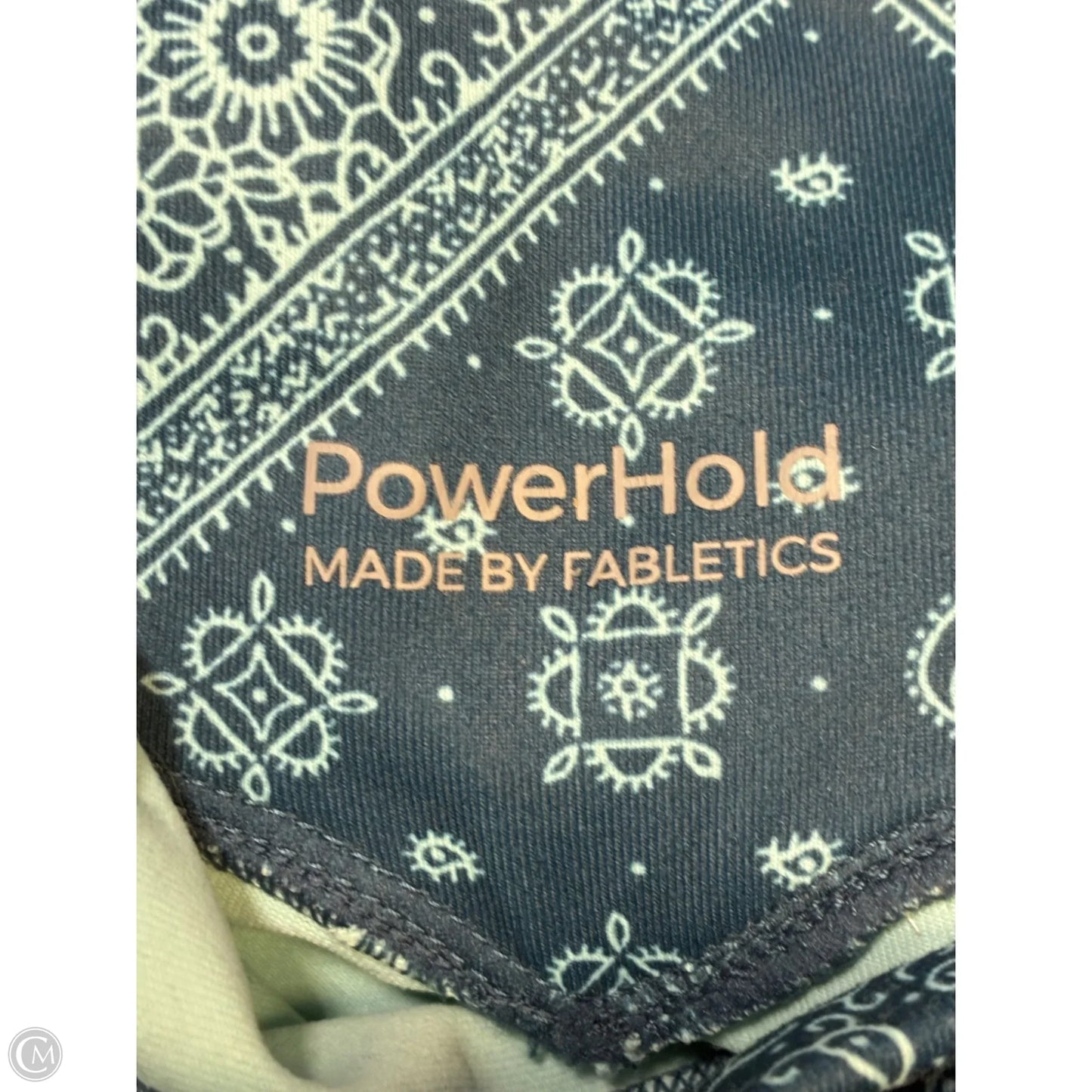 Athletic Capris By Fabletics In Blue, Size: M