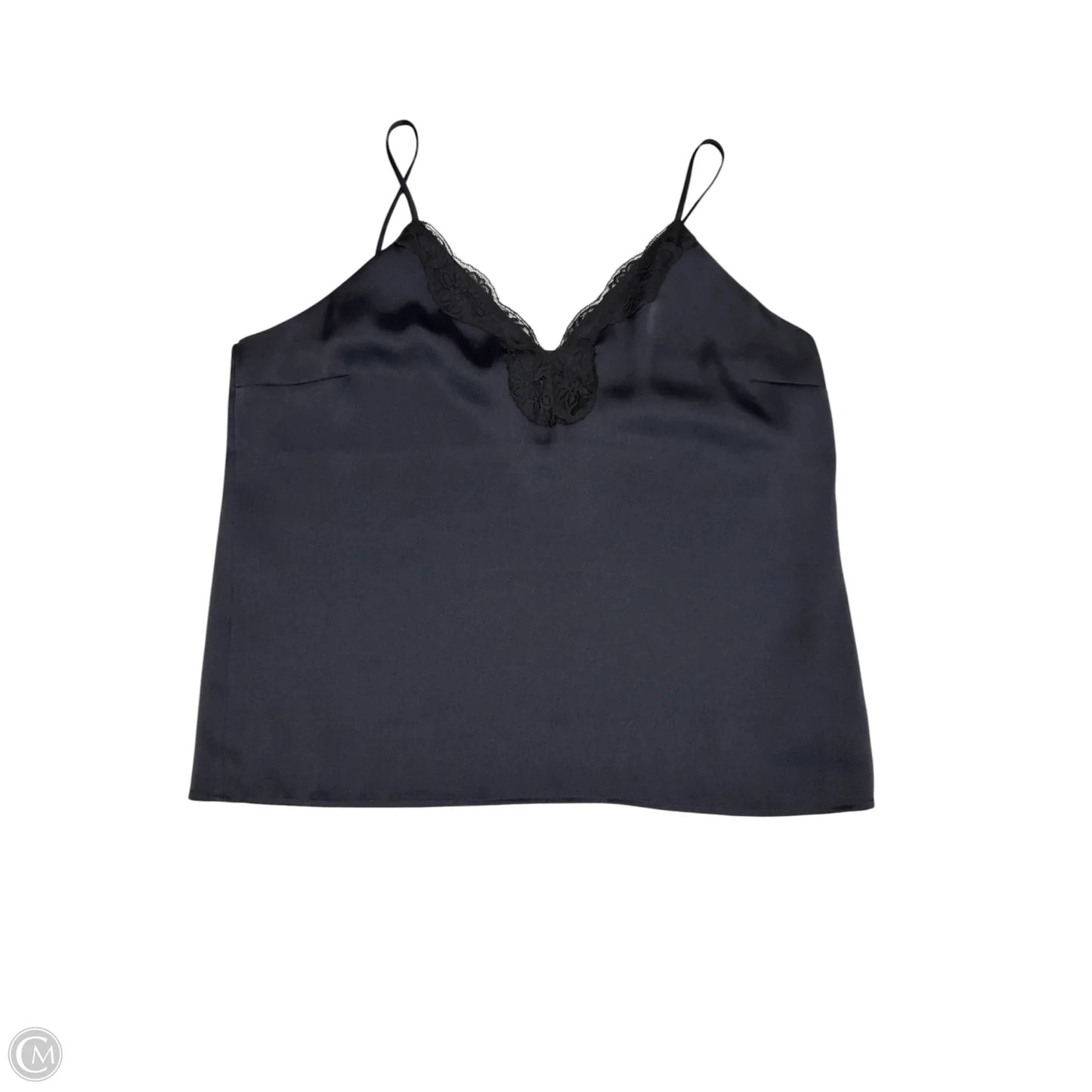 Blouse Sleeveless By Express In Blue, Size: L