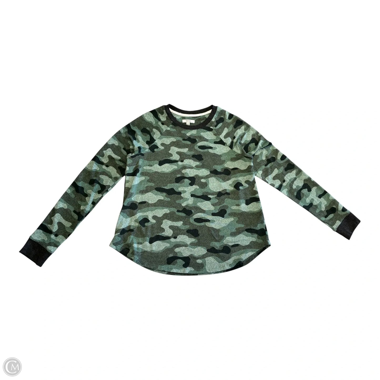 Top Long Sleeve By Kensie In Green, Size: S