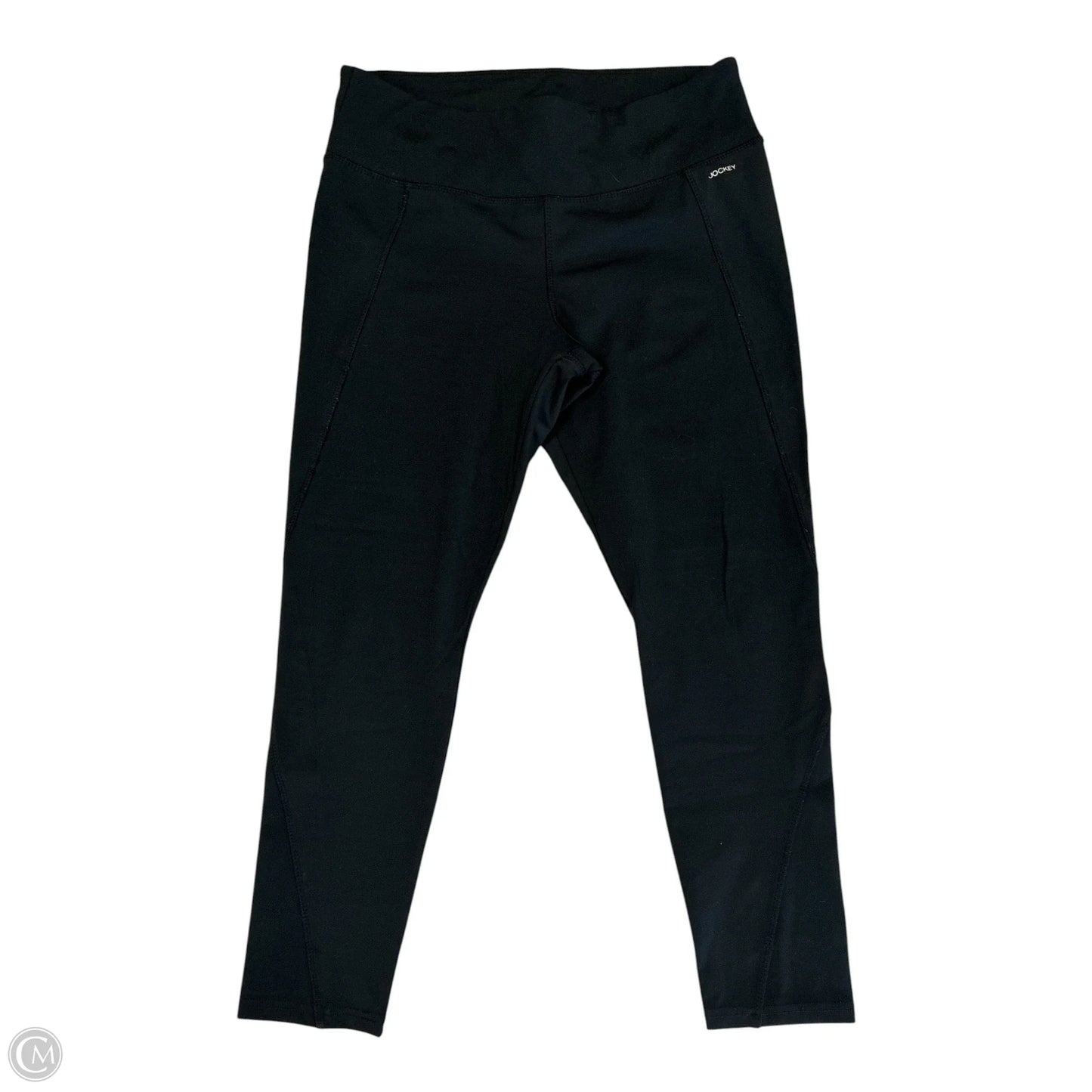 Athletic Leggings By Jockey In Black, Size: L