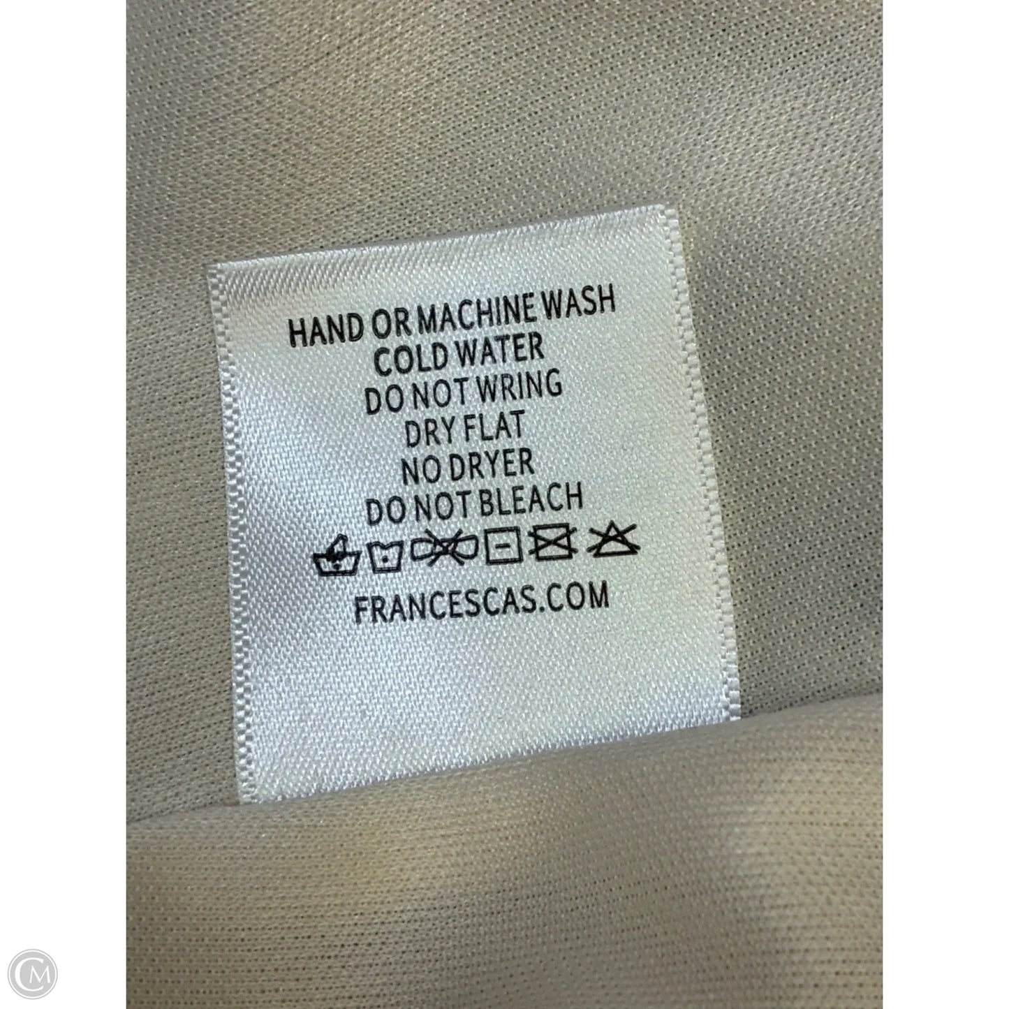 Dress Casual Maxi By Miami In Cream, Size: S
