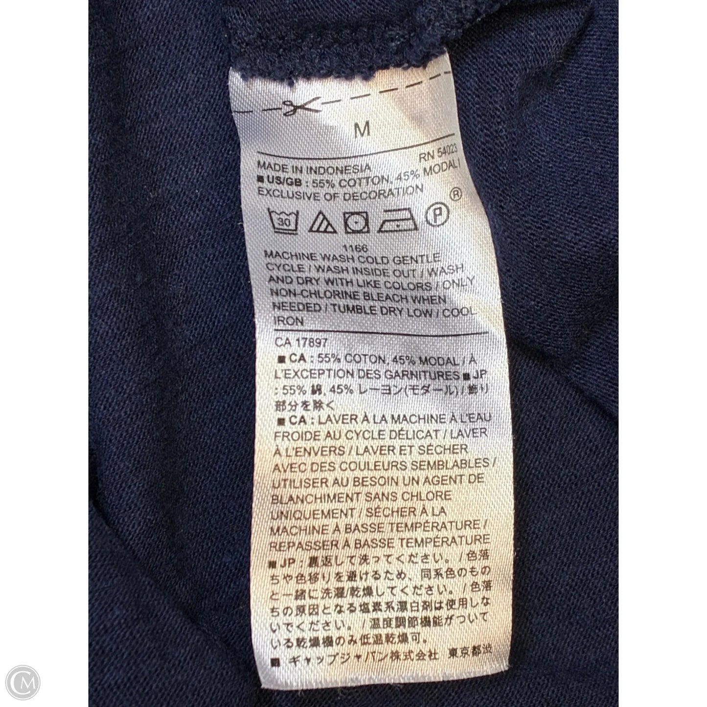 Top Sleeveless By Banana Republic In Blue, Size: M