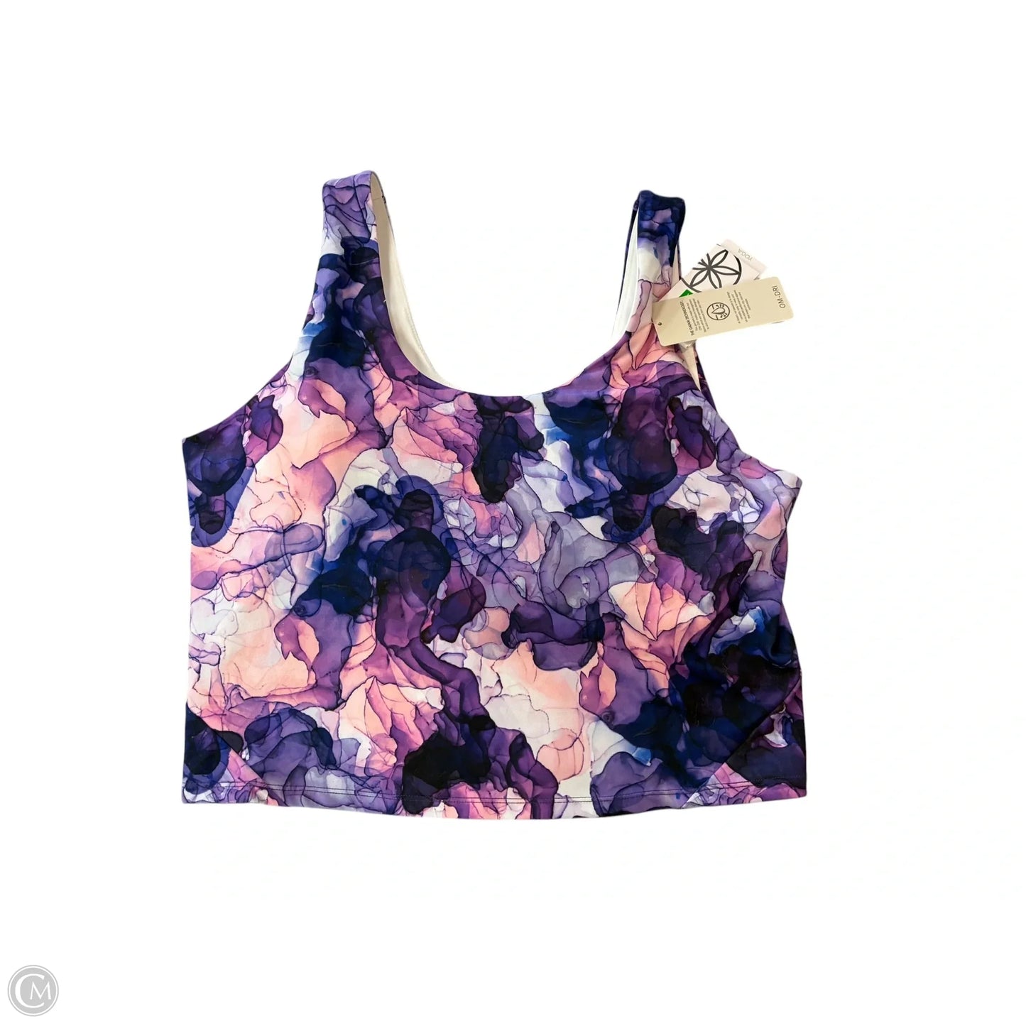 Athletic Bra By Gaiam In Purple, Size: Xxl