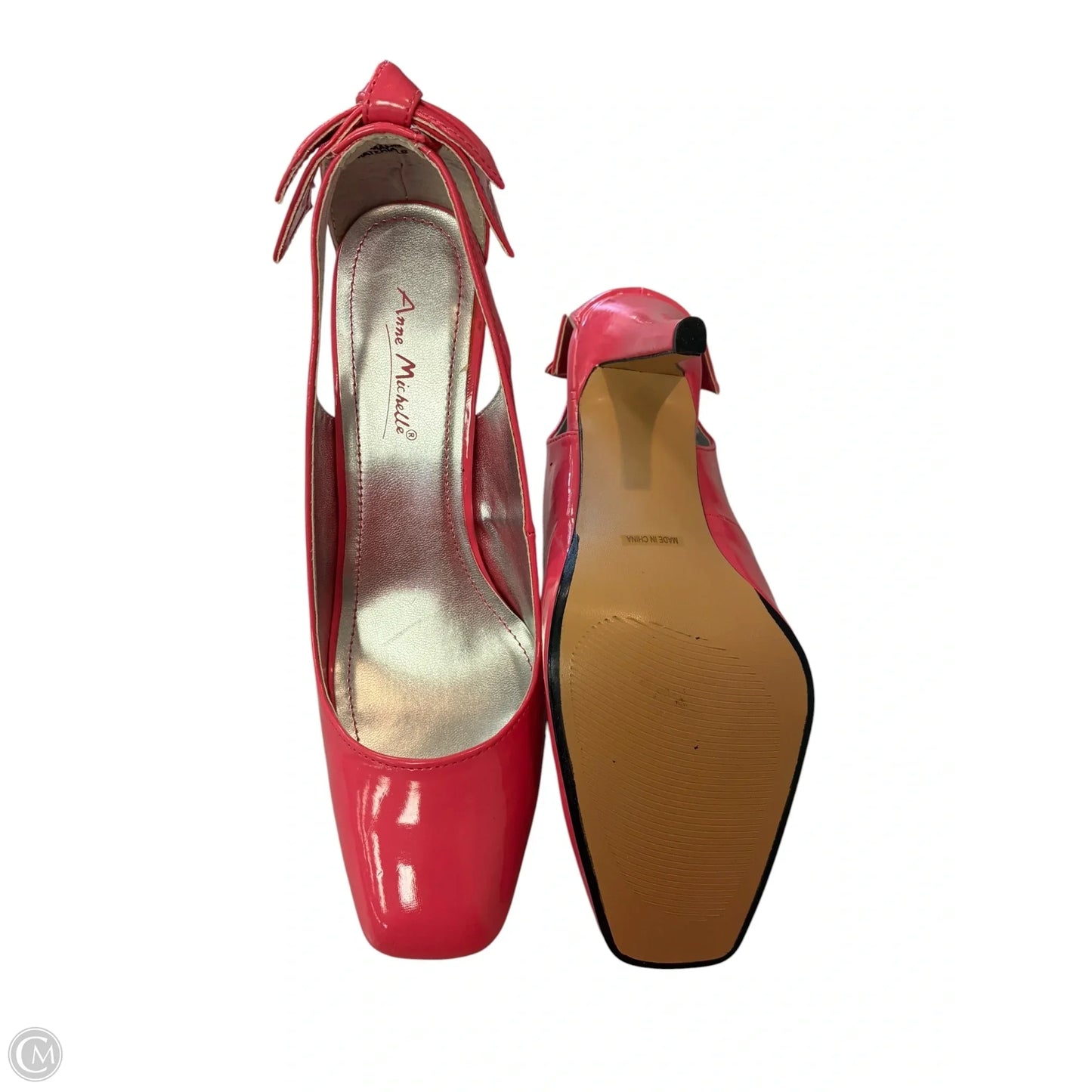 Shoes Heels Stiletto By Anne Michelle In Pink, Size: 7.5