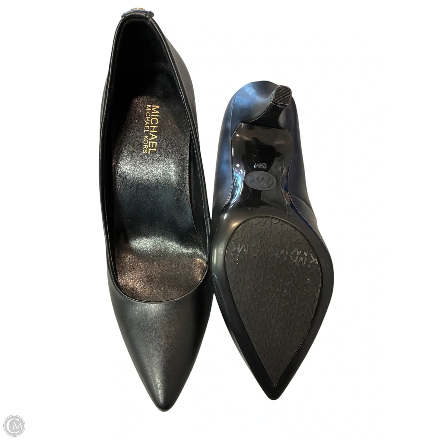 Shoes Designer By Michael Kors In Black, Size: 5