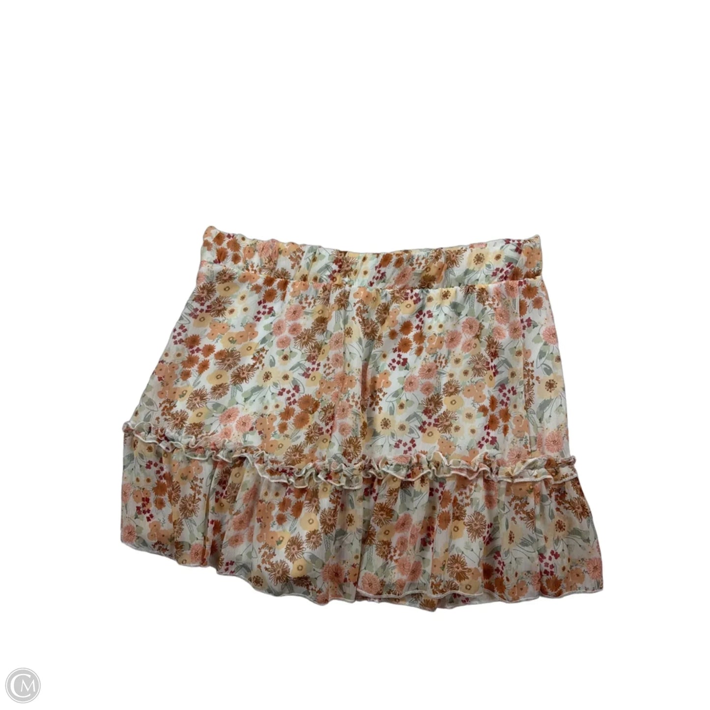 Skirt Mini & Short By Altard State In Floral Print, Size: M