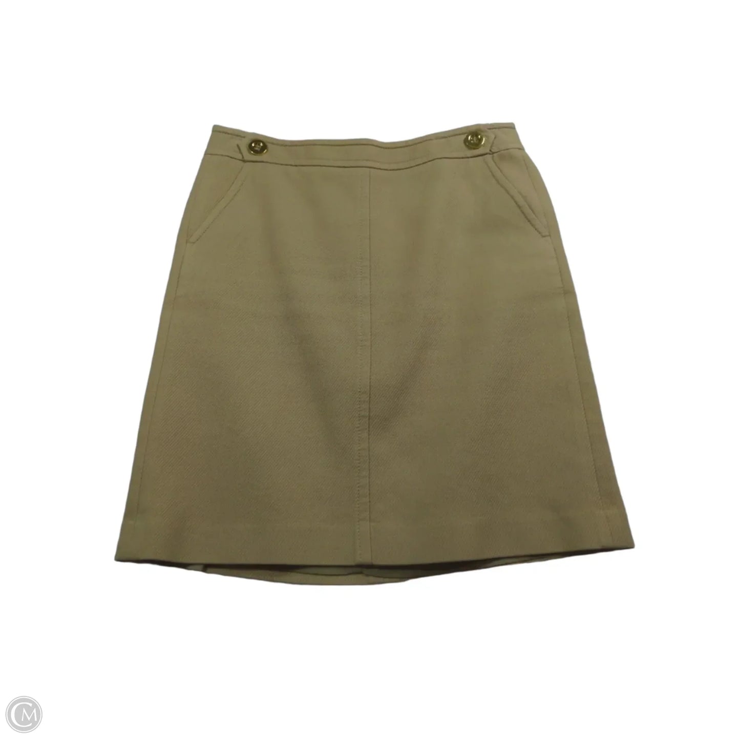 Skirt Midi By Talbots In Beige, Size: 4p