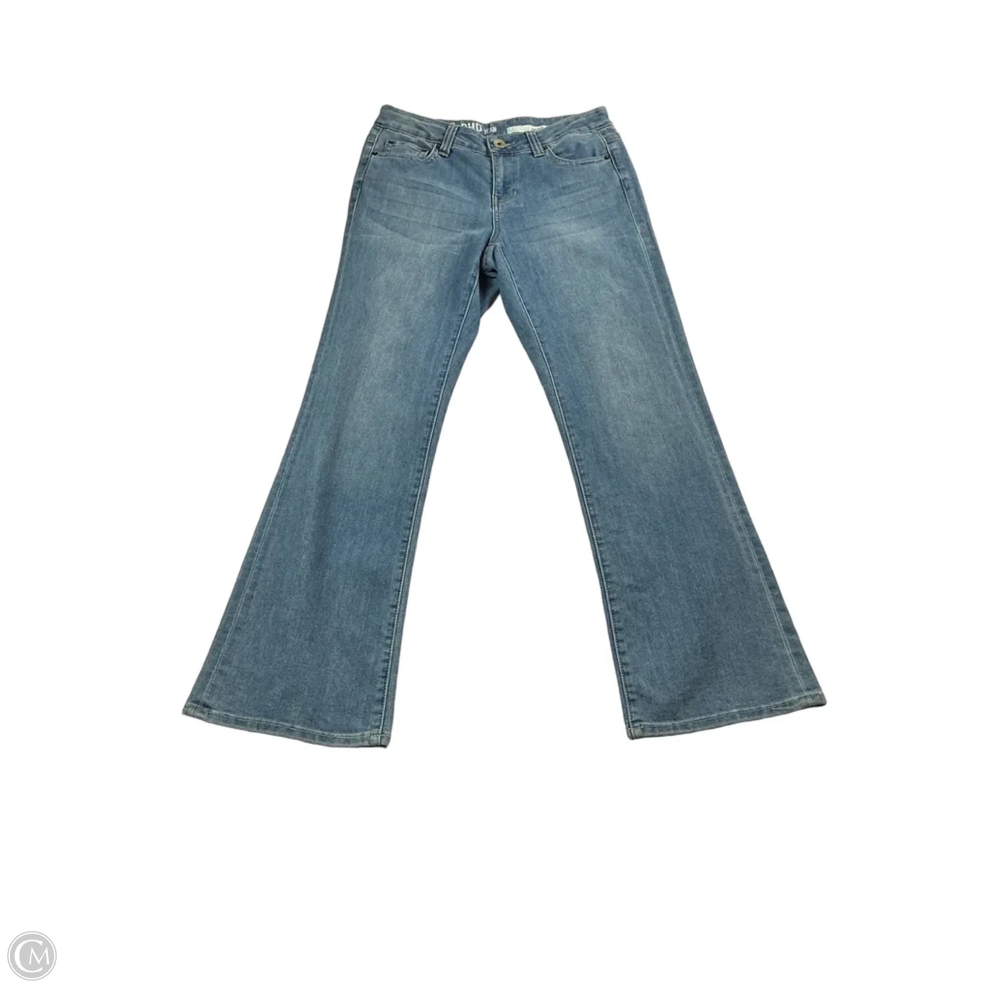 Jeans Boot Cut By Dkny In Blue Denim, Size: 8
