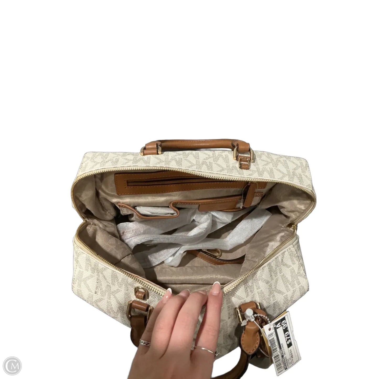 Handbag Designer By Michael Kors, Size: Medium