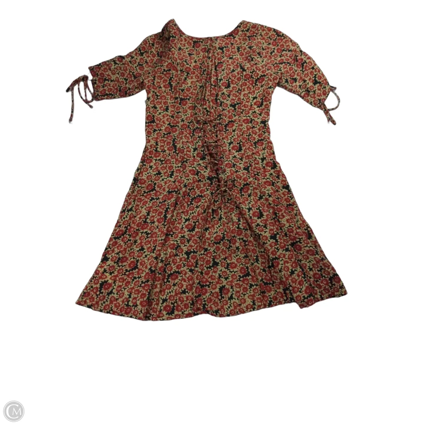 Dress Casual Short By Free People In Black & Red, Size: Xs