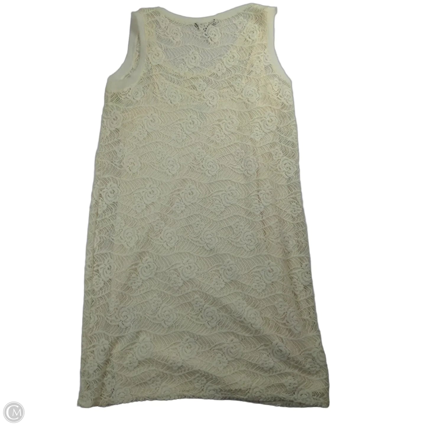 Dress Casual Midi By Daisy Fuentes In Beige, Size: M