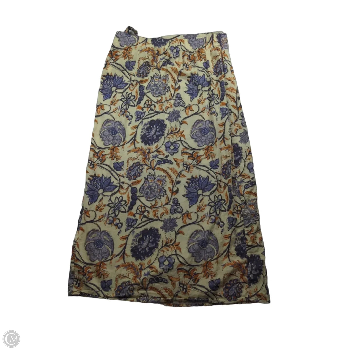 Skirt Maxi By Nicole Miller In Orange & Purple, Size: M