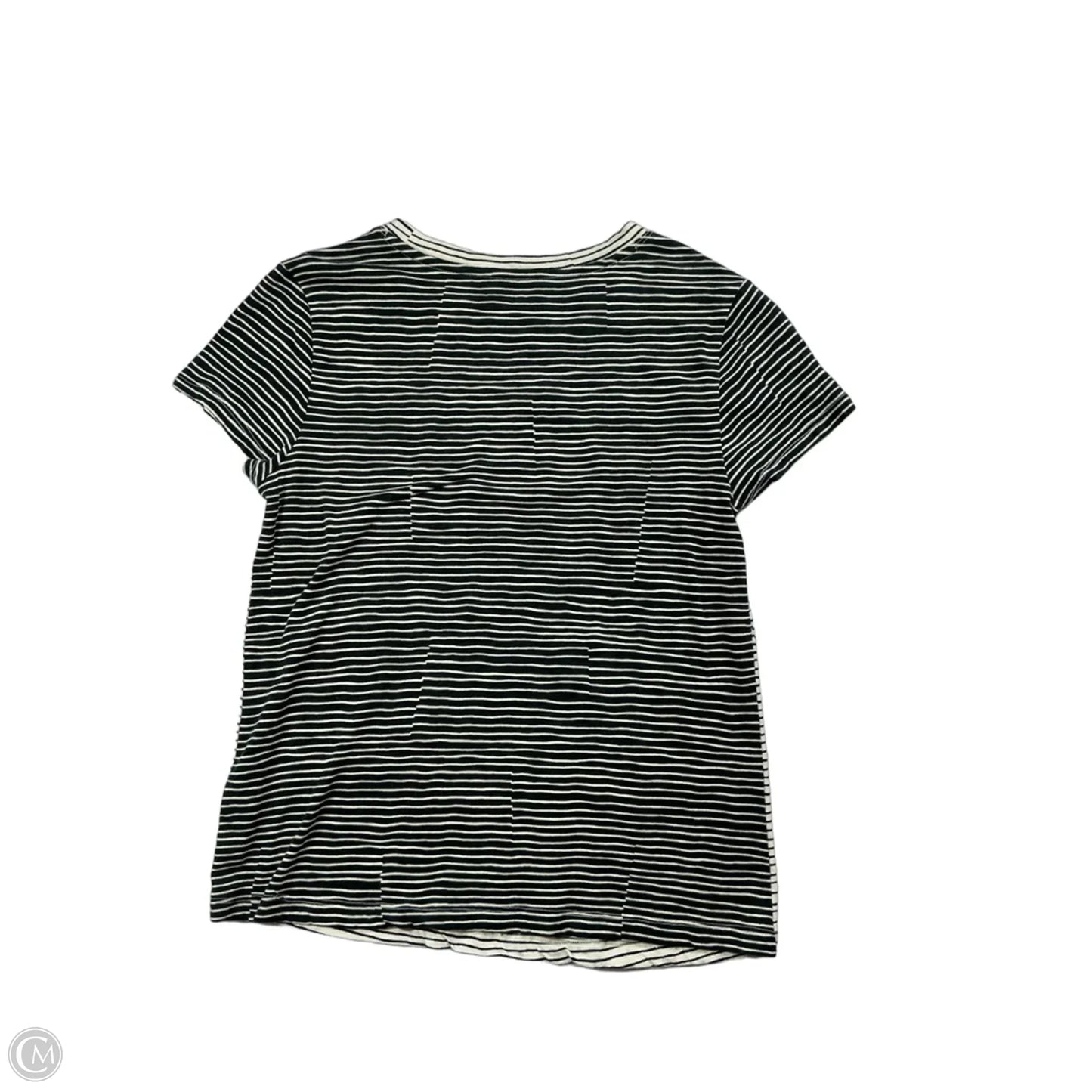 Top Short Sleeve By Athleta In Striped Pattern, Size: Xsp