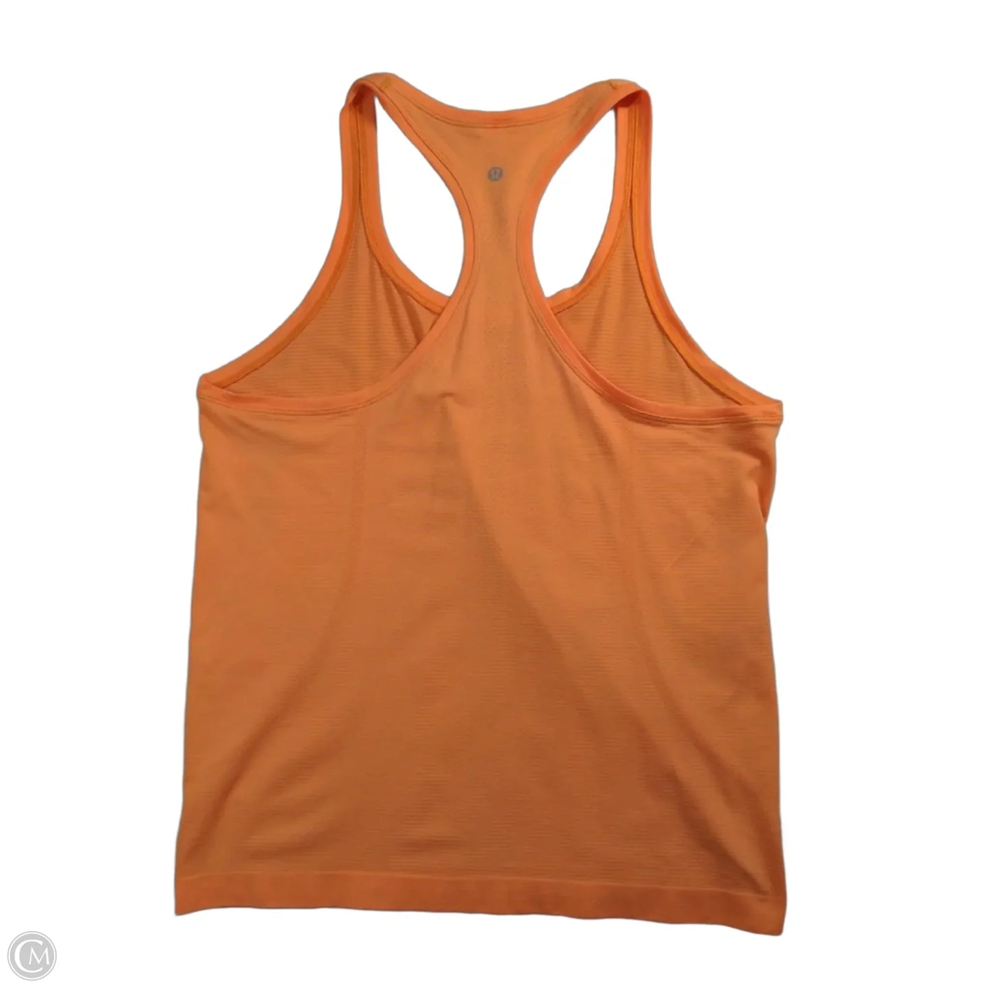 Athletic Tank Top By Lululemon In Orange, Size: L