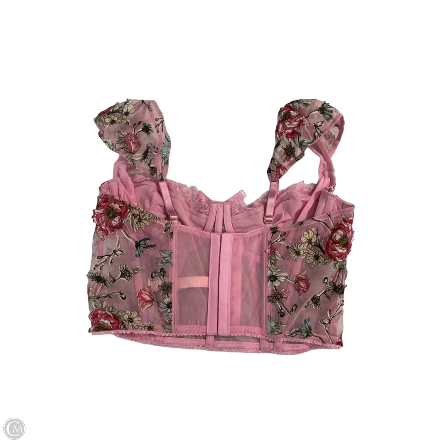 Top Sleeveless By Victorias Secret In Pink, Size: M
