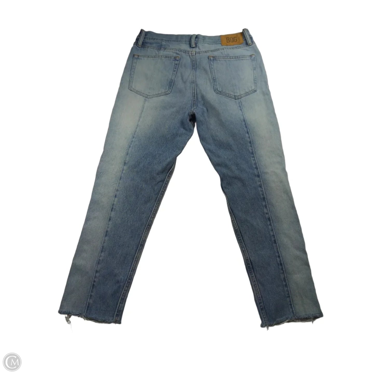 Jeans Straight By Urban Outfitters In Blue Denim, Size: 10