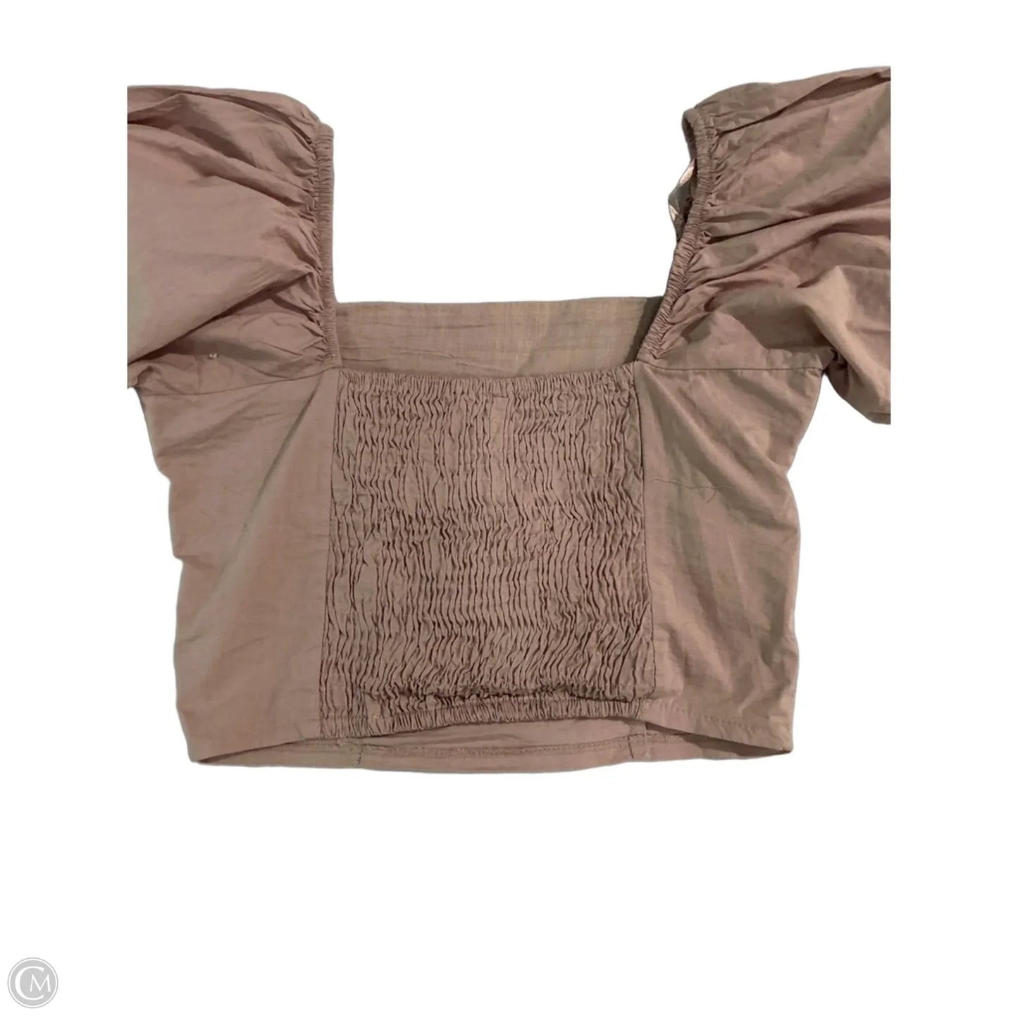 Top Short Sleeve By Sim & Sam In Purple, Size: S