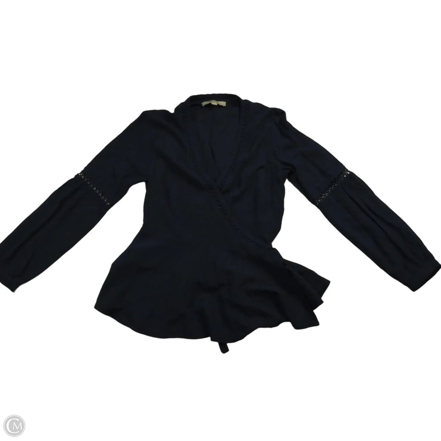 Top Long Sleeve By Loft In Navy, Size: Xs