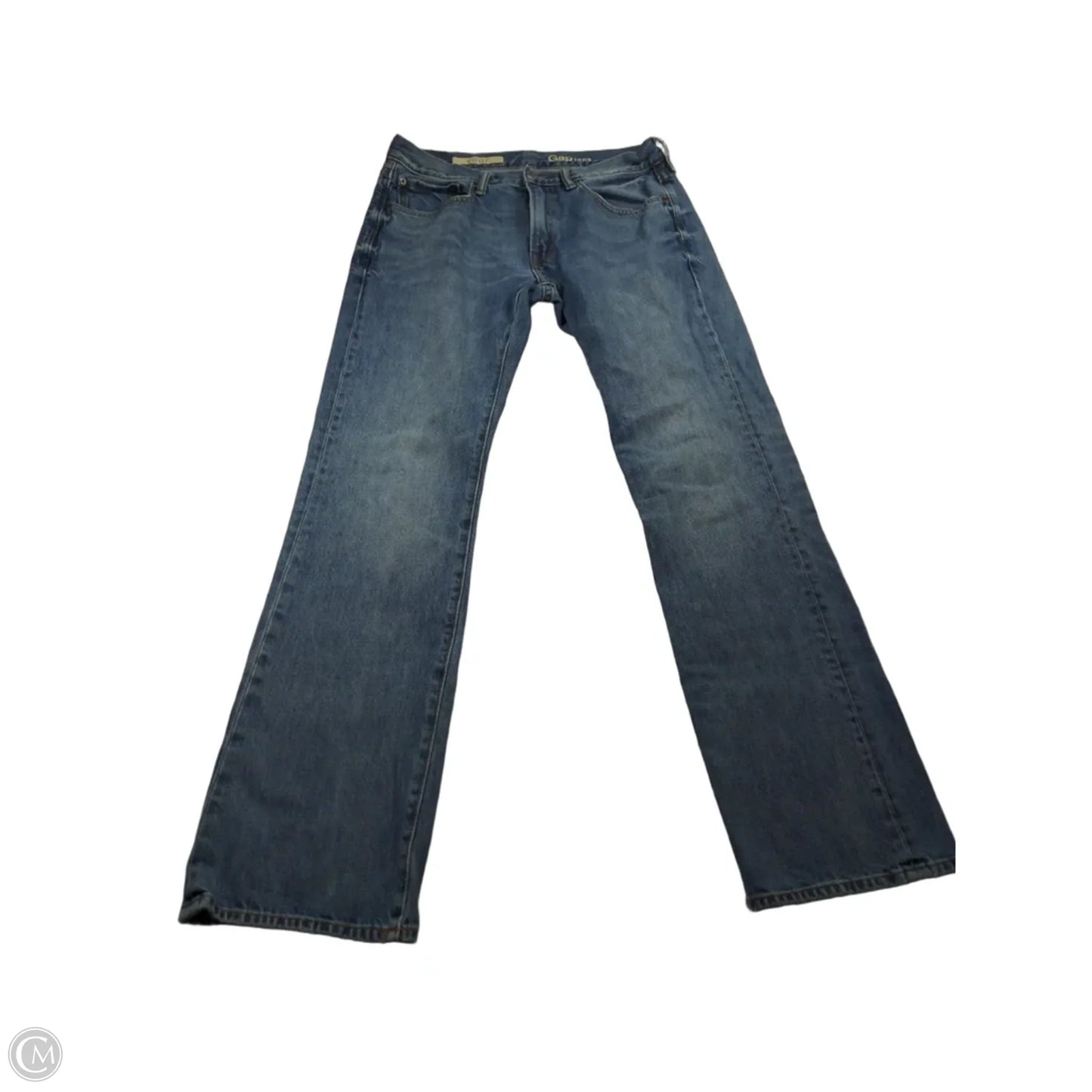 Jeans Boot Cut By Gap In Blue Denim, Size: 12