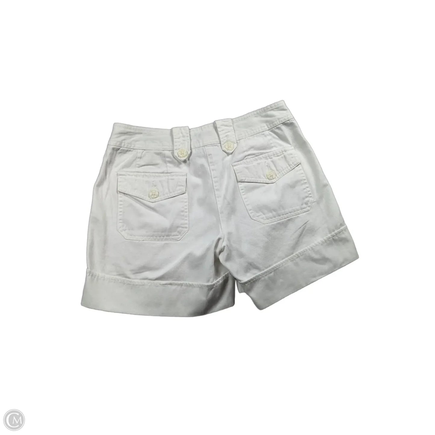 Shorts By Madison In White Denim, Size: 6