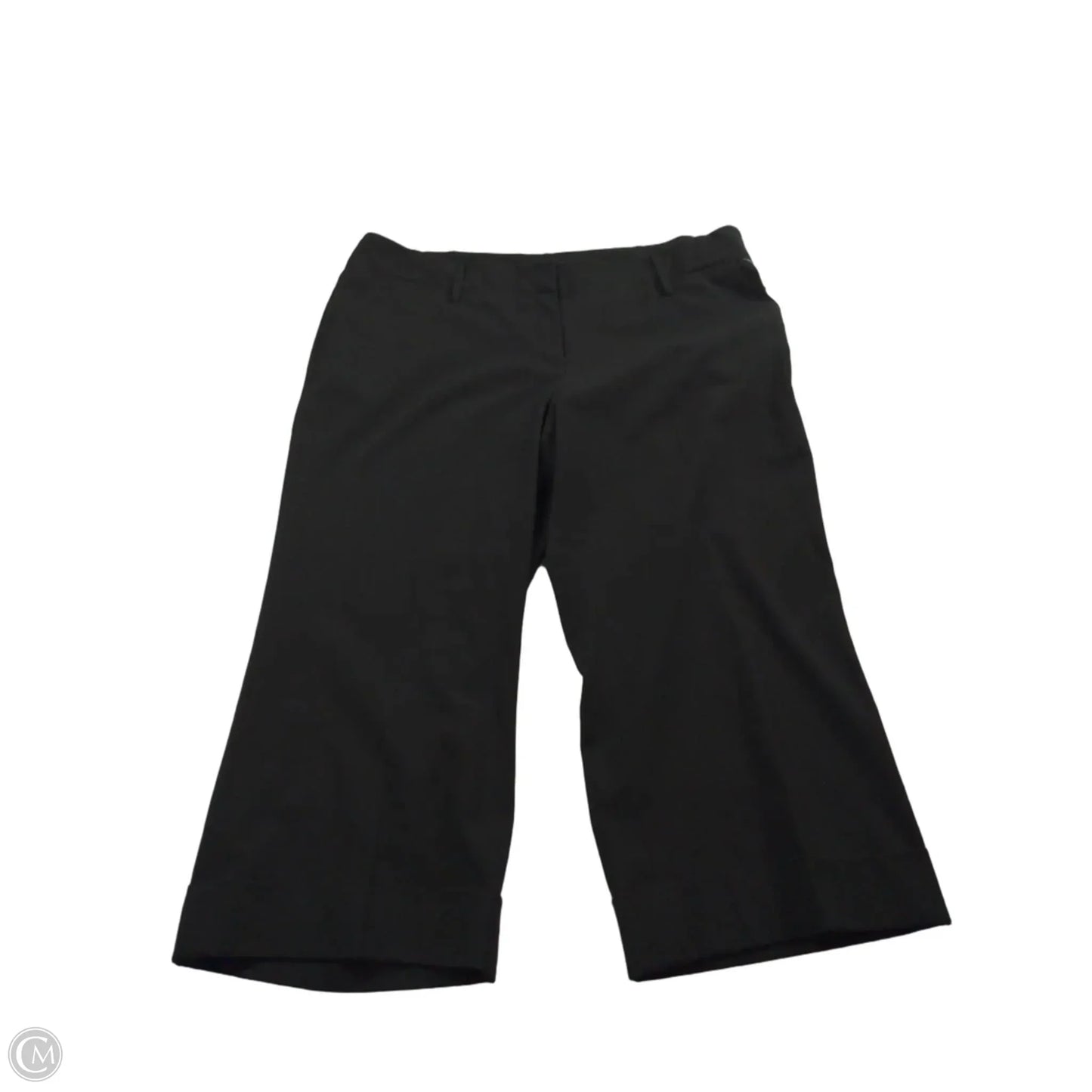 Pants Cropped By Michael By Michael Kors In Black, Size: 14p