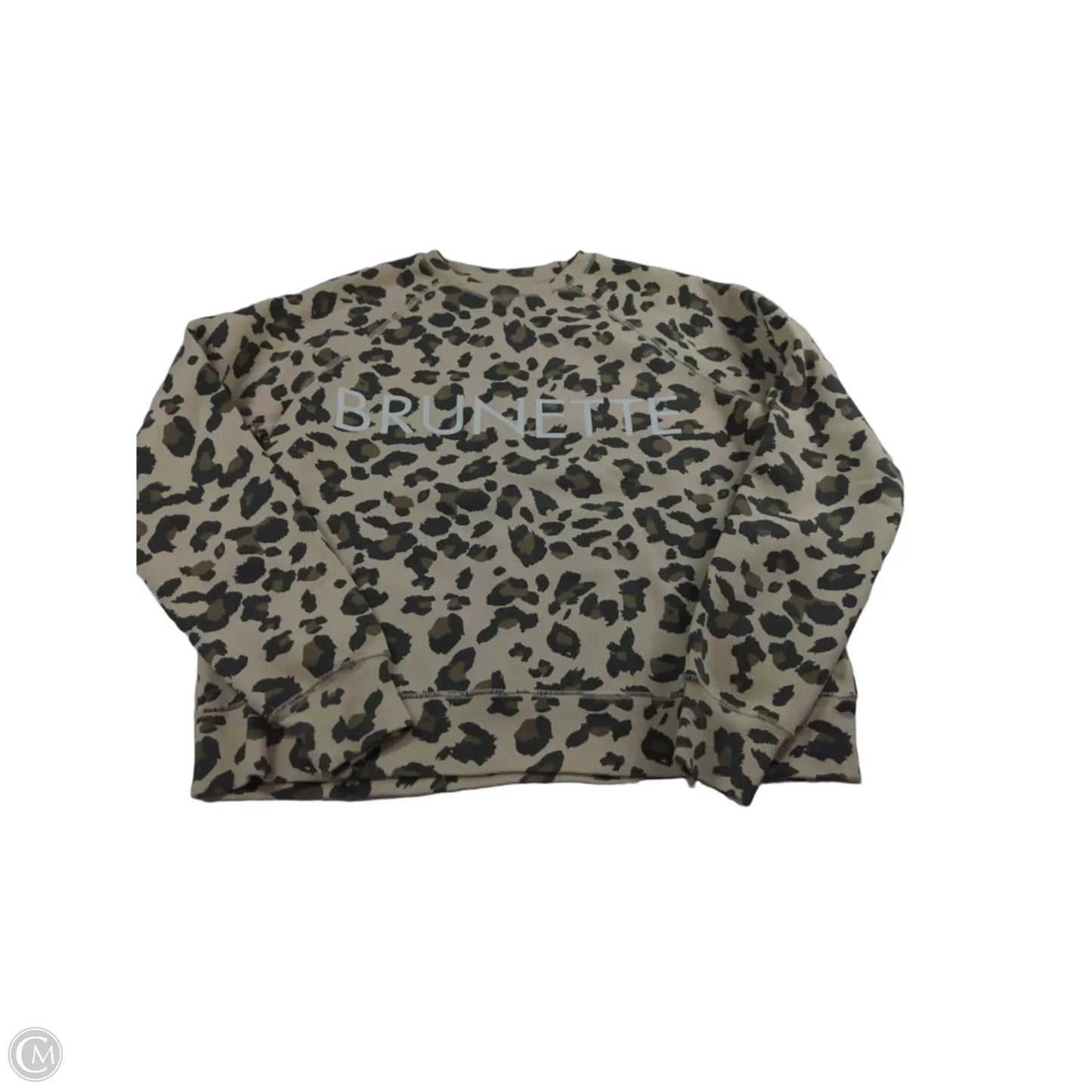 Athletic Sweatshirt Crewneck By Clothes Mentor In Animal Print, Size: Xs