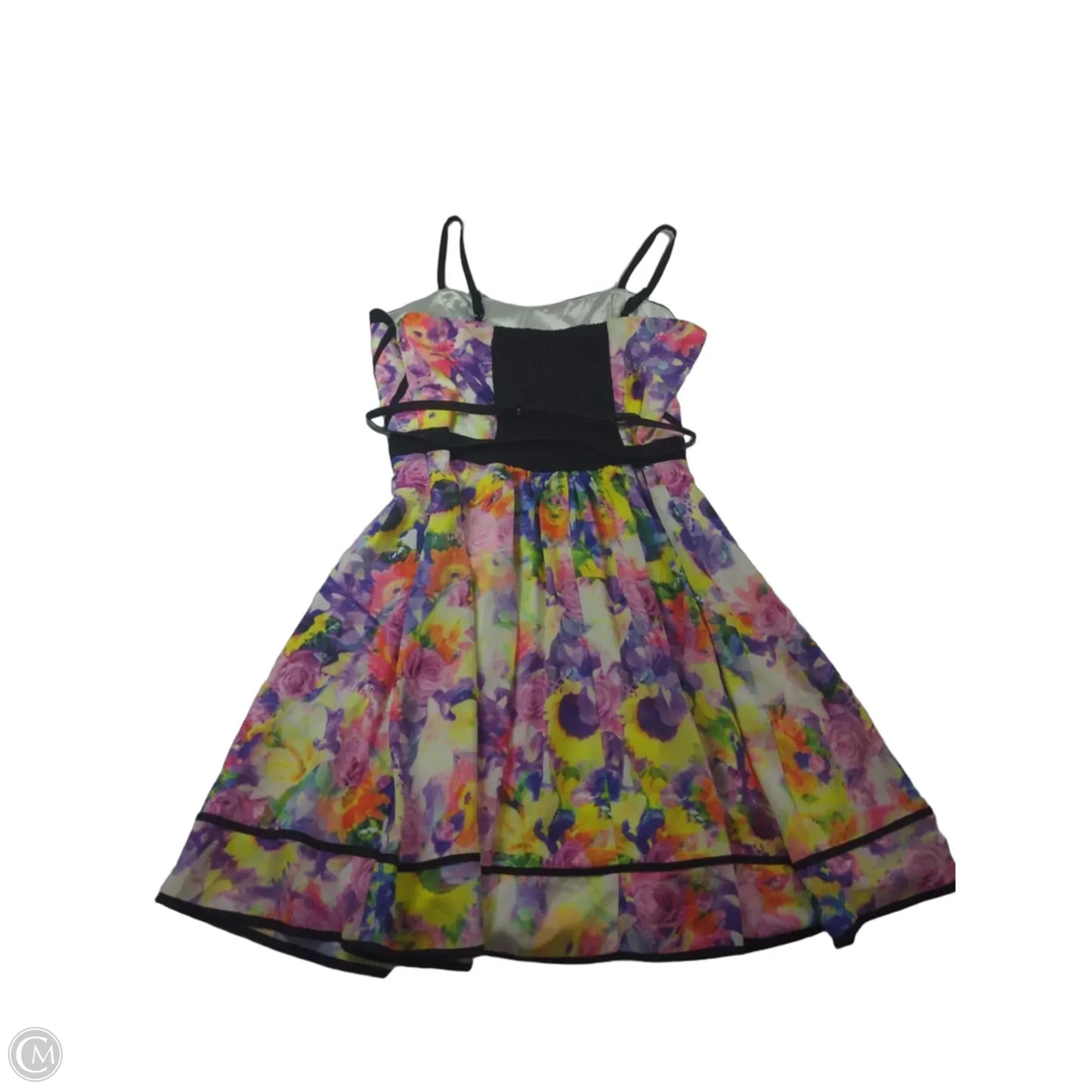 Dress Party Short By City Chic In Floral Print, Size: S