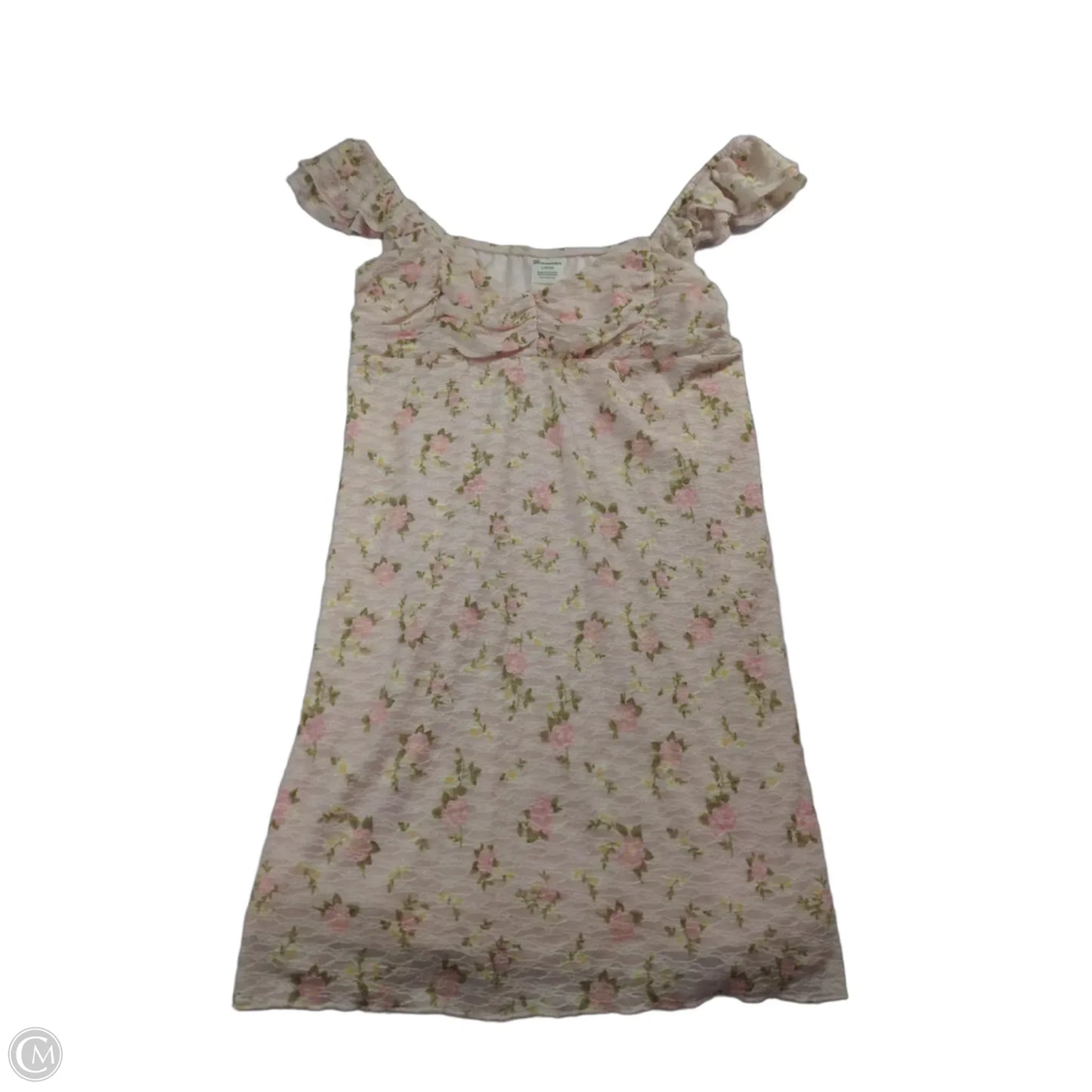 Dress Casual Short By No Boundaries In Floral Print, Size: L