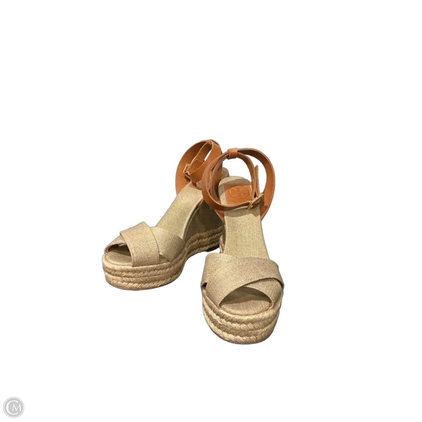 Shoes Designer By Tory Burch In Beige, Size: 9