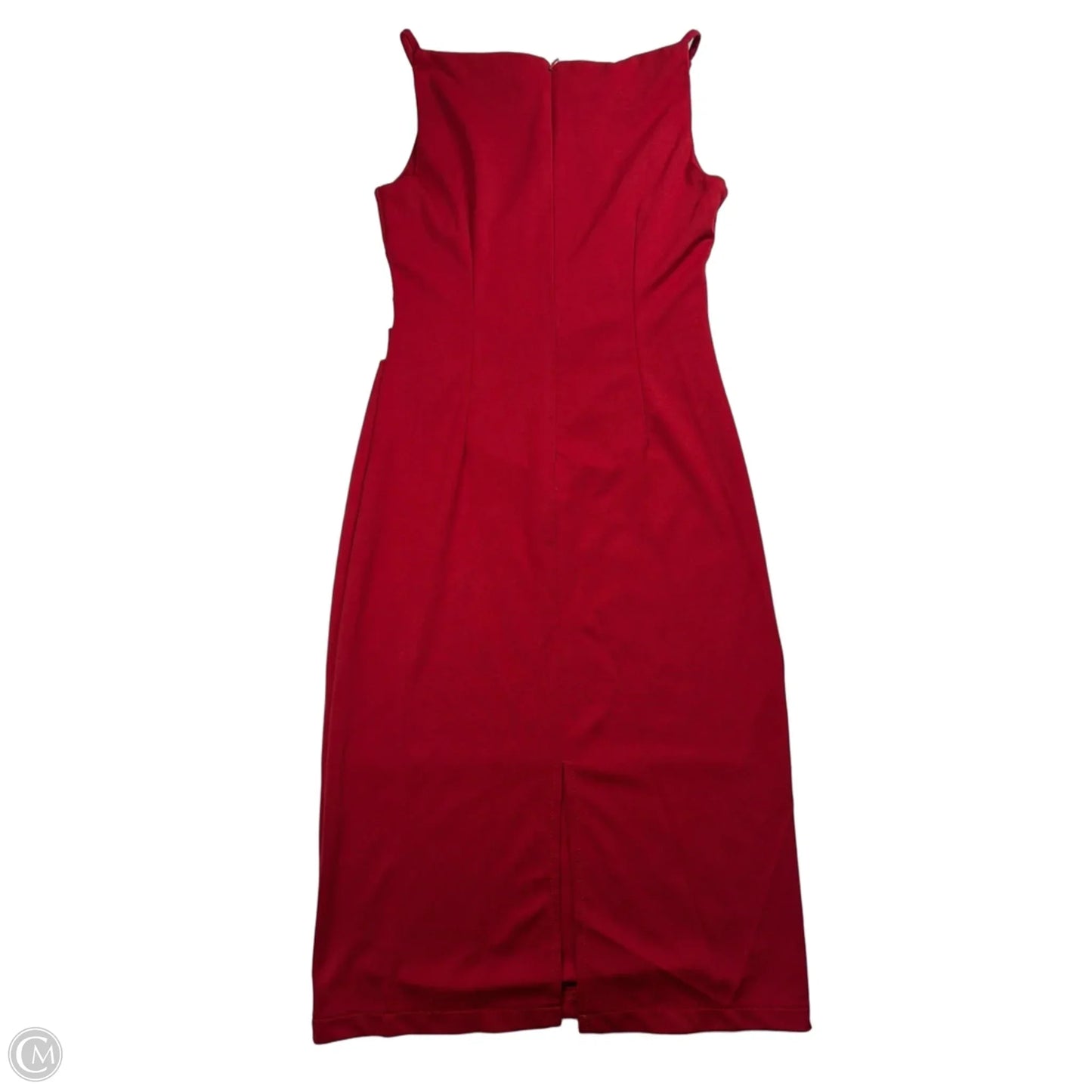 Dress Casual Midi By Clothes Mentor In Red, Size: M