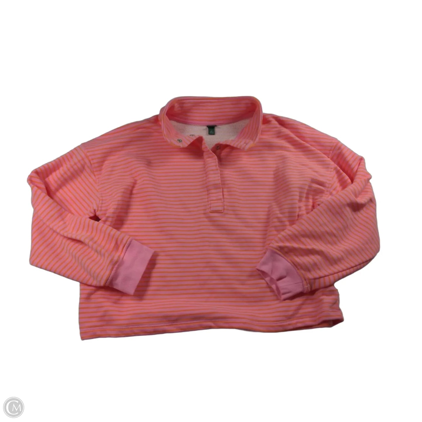 Sweatshirt Collar By Wild Fable In Pink, Size: M