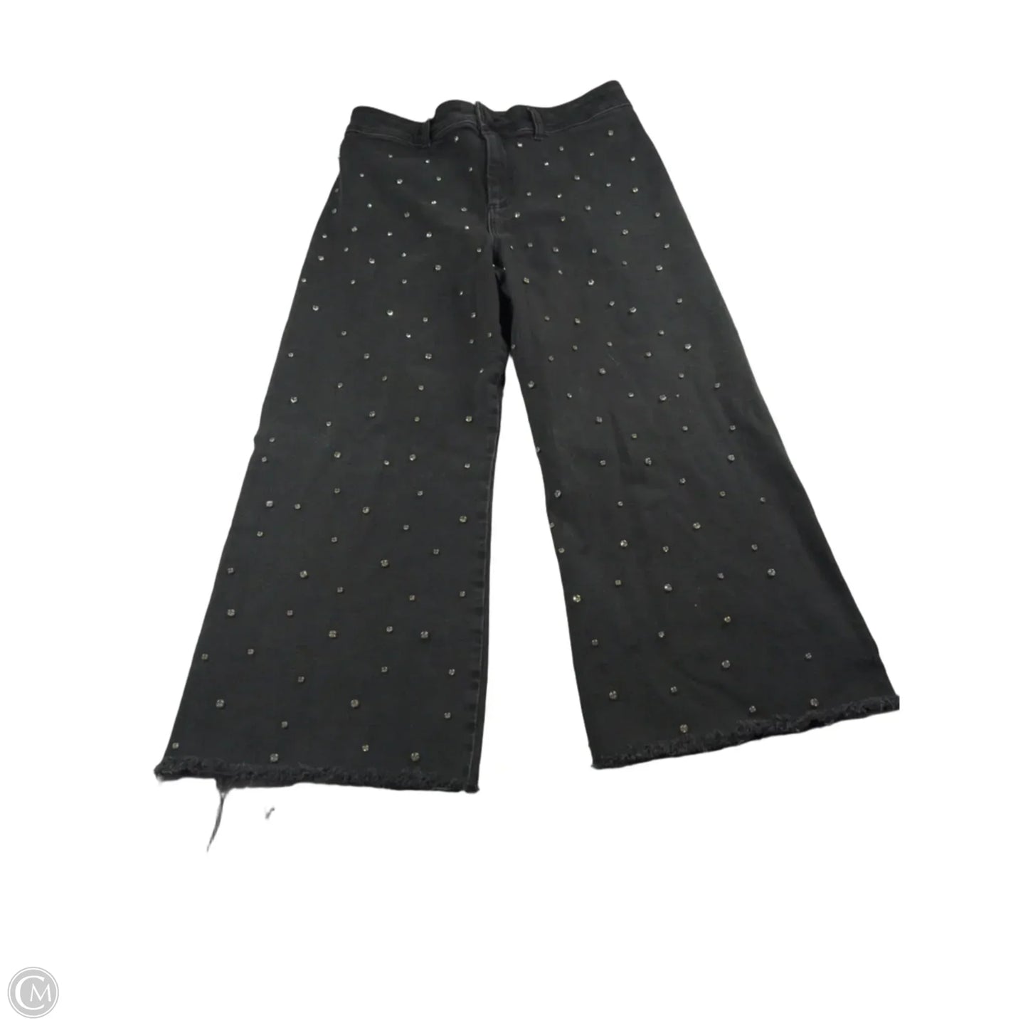 Jeans Wide Leg By Antonio Melani In Grey, Size: 12