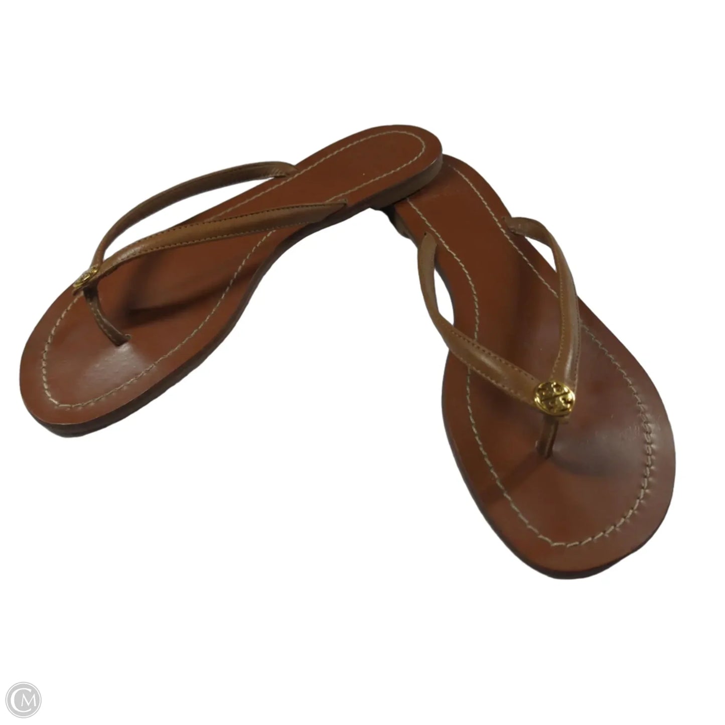 Shoes Designer By Tory Burch In Brown, Size: 10