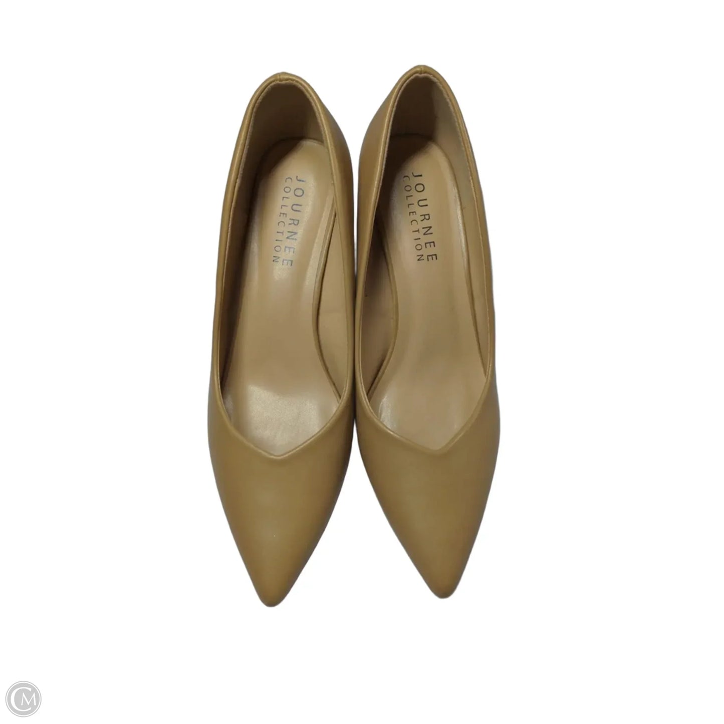 Shoes Heels Stiletto By Journee In Tan, Size: 12