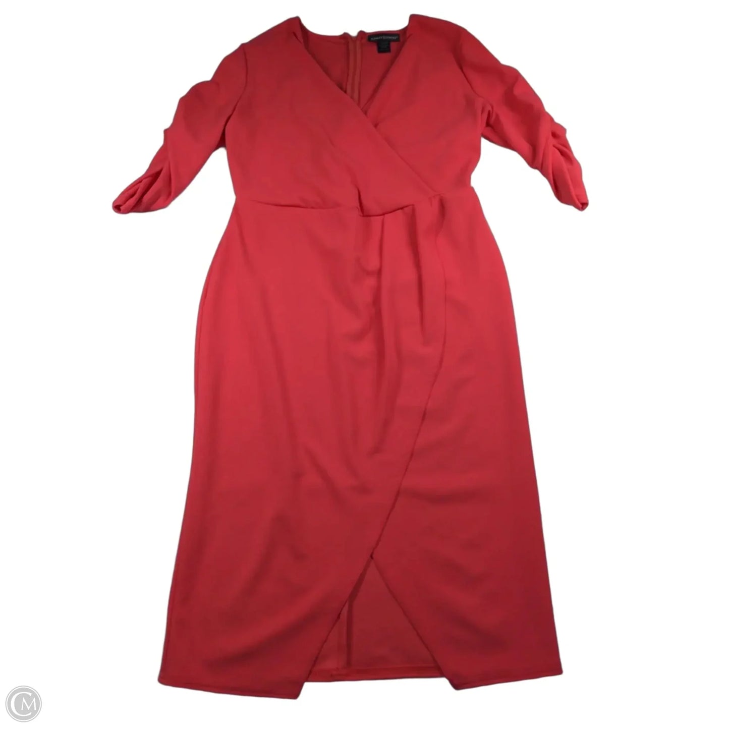 Dress Party Midi By Ashley Stewart In Pink, Size: 14p