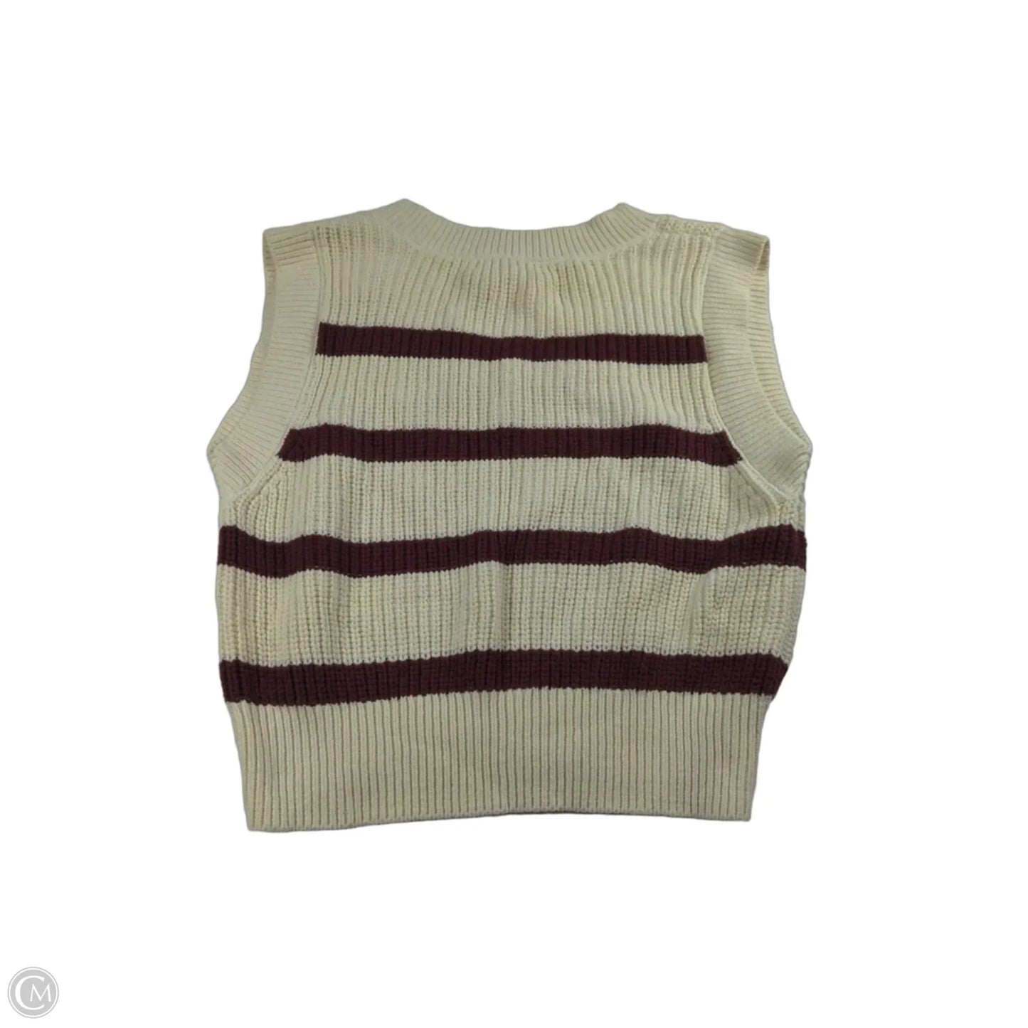 Vest Sweater By Sincerely Jules In Beige, Size: S